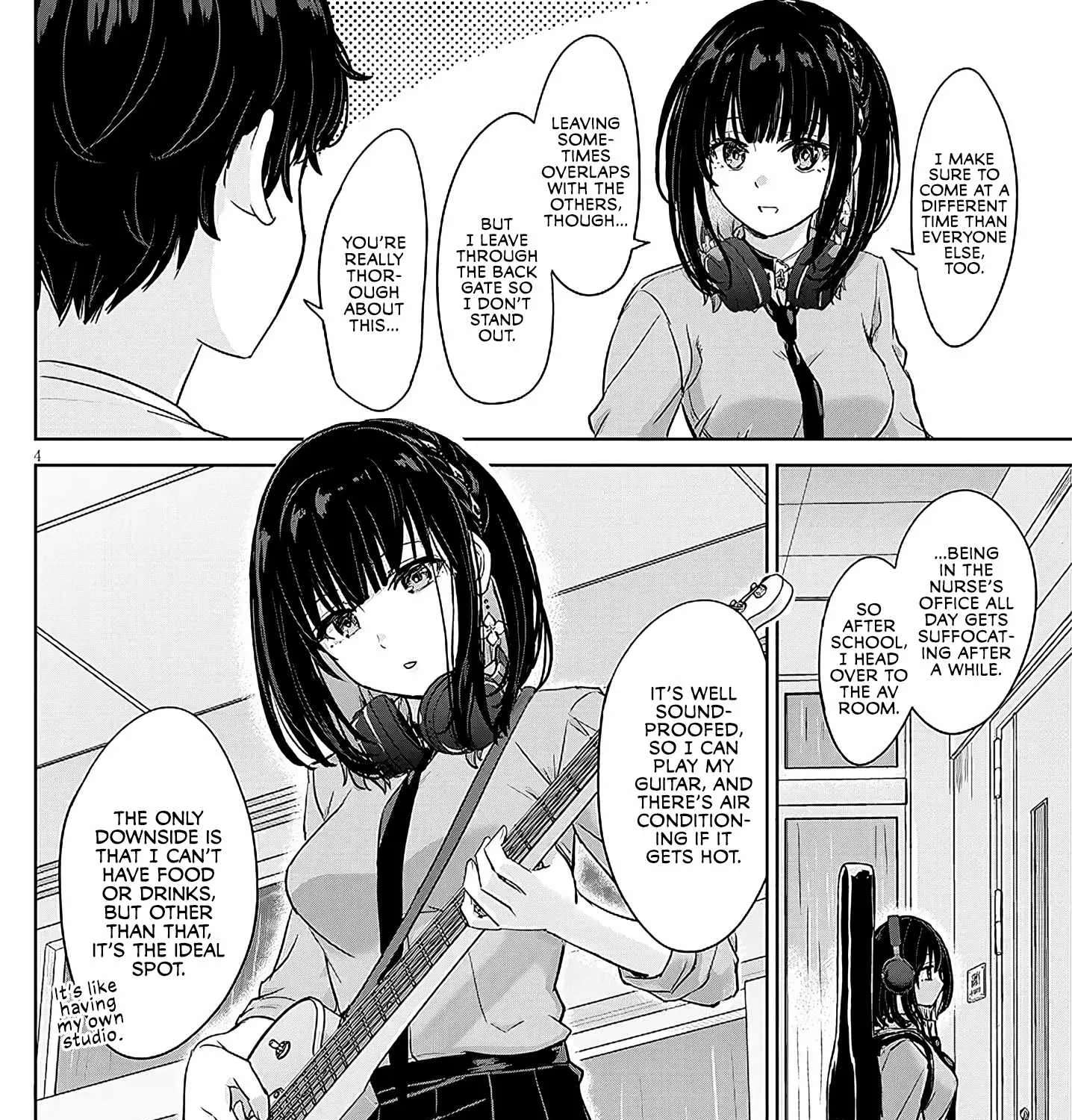 Amamori Junna wa Shitsudo ga Takai Chapter 4 - page 7