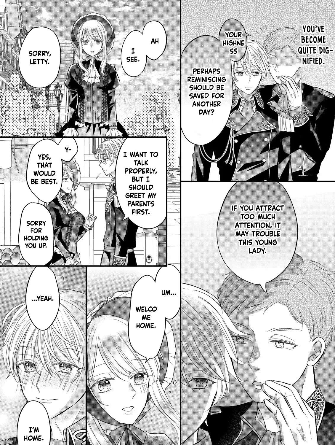 I Can't Escape the Overly Pushy Prince, but I'm Happy. Chapter 1 - page 9