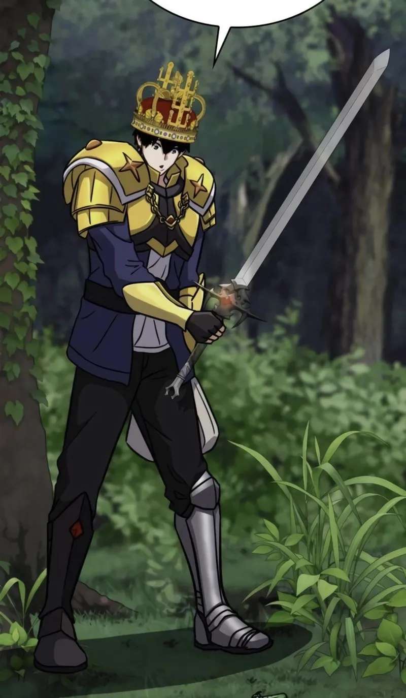 Since he is a corrupt immune system, he starts with a disastrous magic sword Chapter 12 - page 31