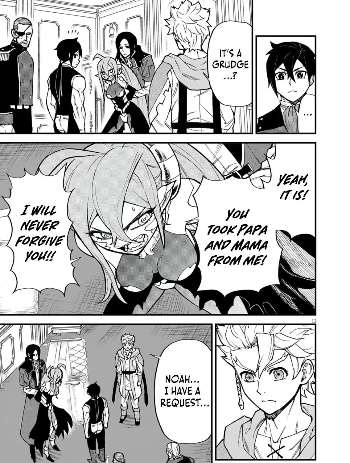 Game Akuyaku Kizoku ni Tensei Shita Ore wa, Chiito Kin'niku de Musou Suru Chapter 47 - page 13