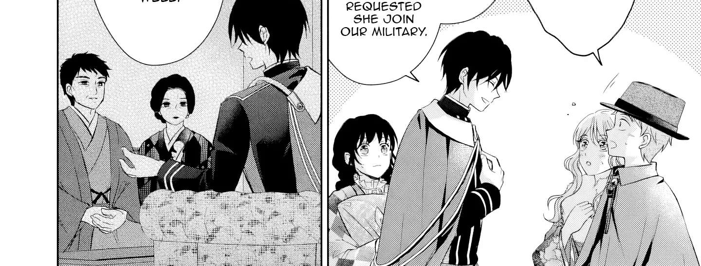 Usukawa Ichimai Mukouga wa: Konyaku Haki Sareta Futatabime no Jinsei, Ayakashi wo Miru me ga Saikyou Gunjin wo Michibiku Chapter 6 - page 27