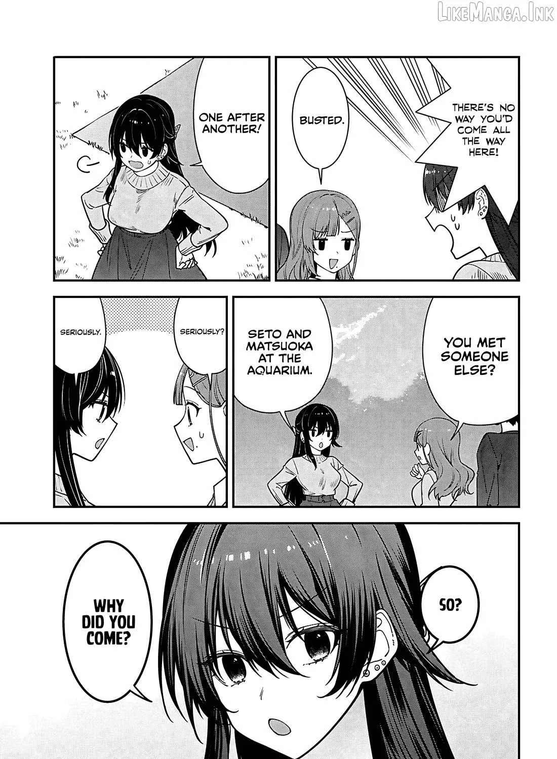 The Yankee Shimizu-san Sitting Next to Me Has Dyed Her Hair Black Chapter 21 - page 19