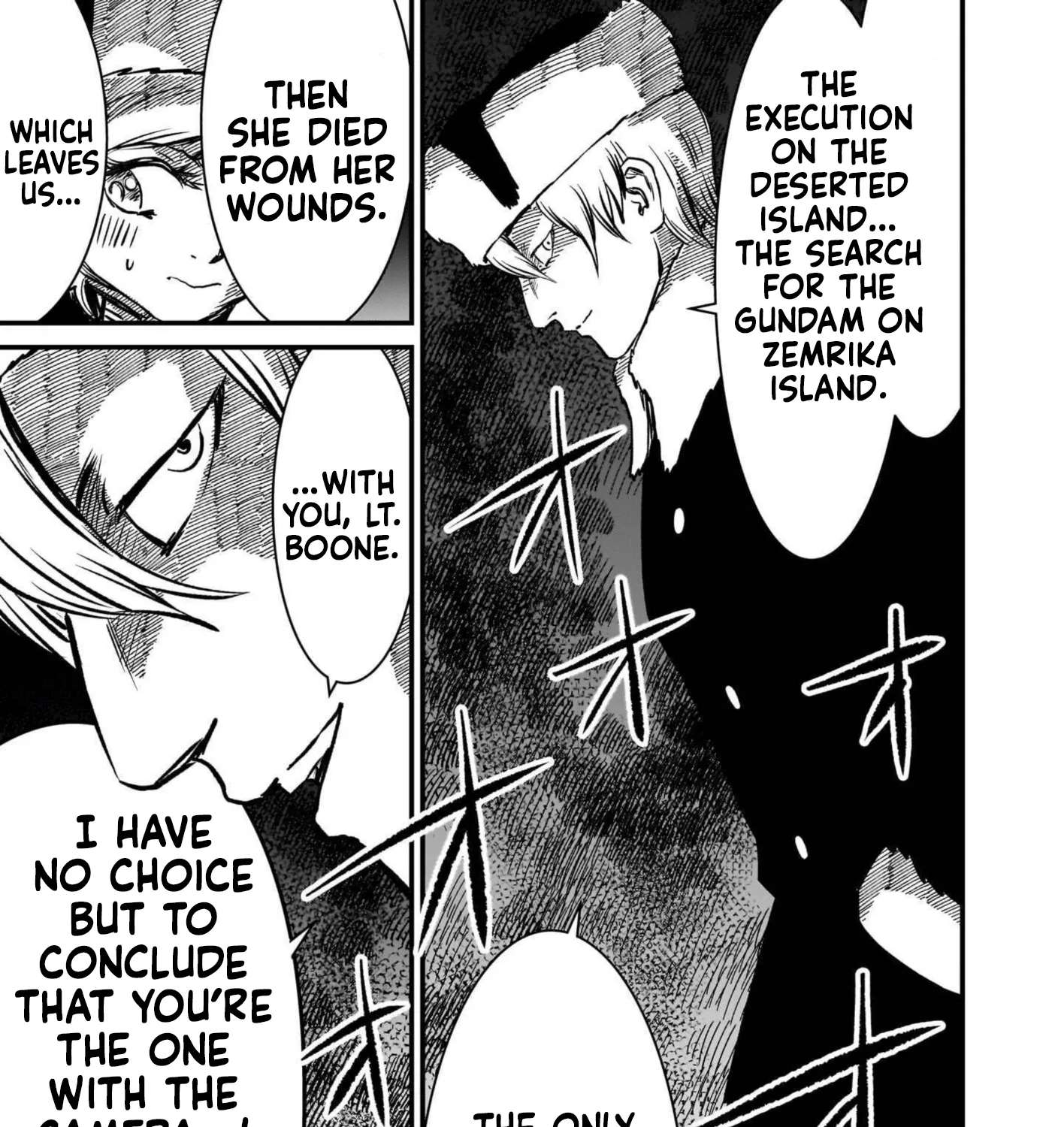 Mobile Suit Gundam: The battle tales of Flanagan Boone Chapter 40 - page 57
