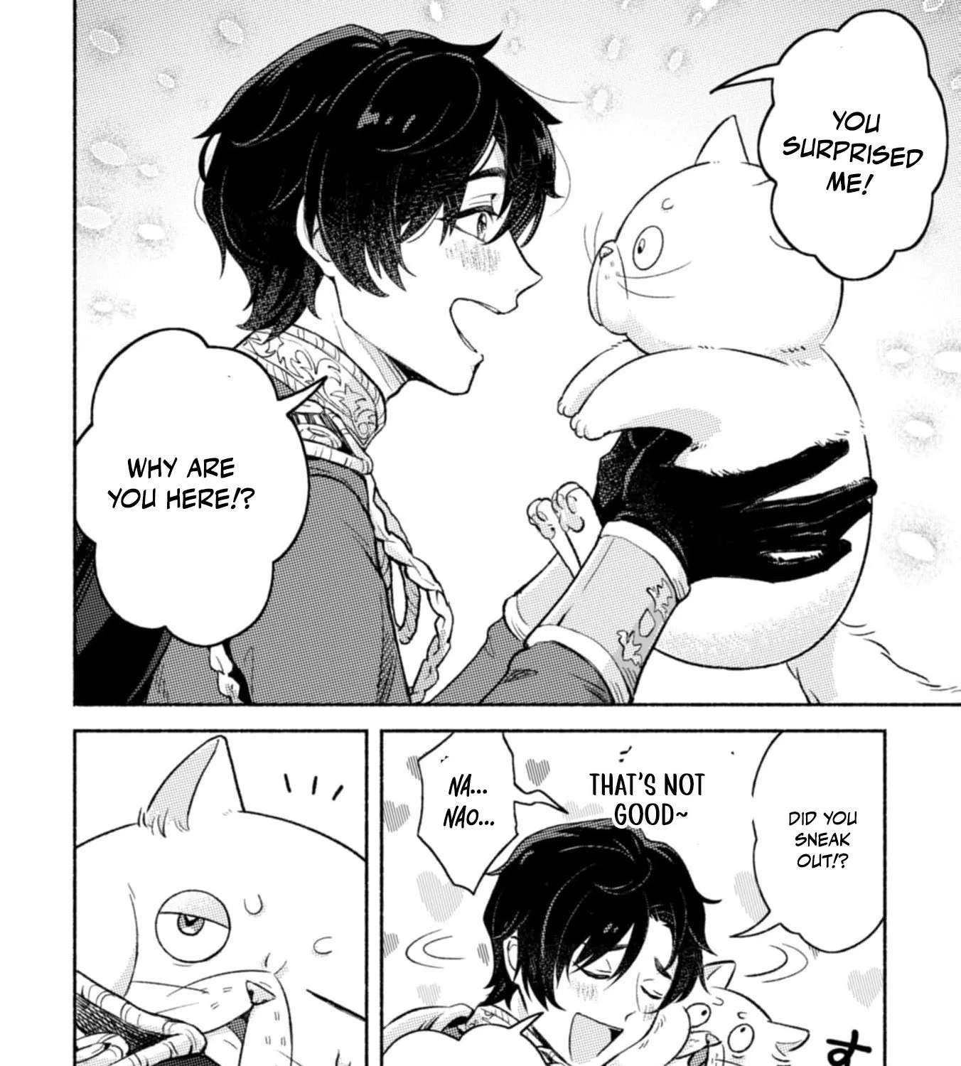 Nekura Kishi ni Yoru Dekiai Mankitsu-chuu nu Busa Neko, Jitsu wa Seijo desu! Chapter 3 - page 52