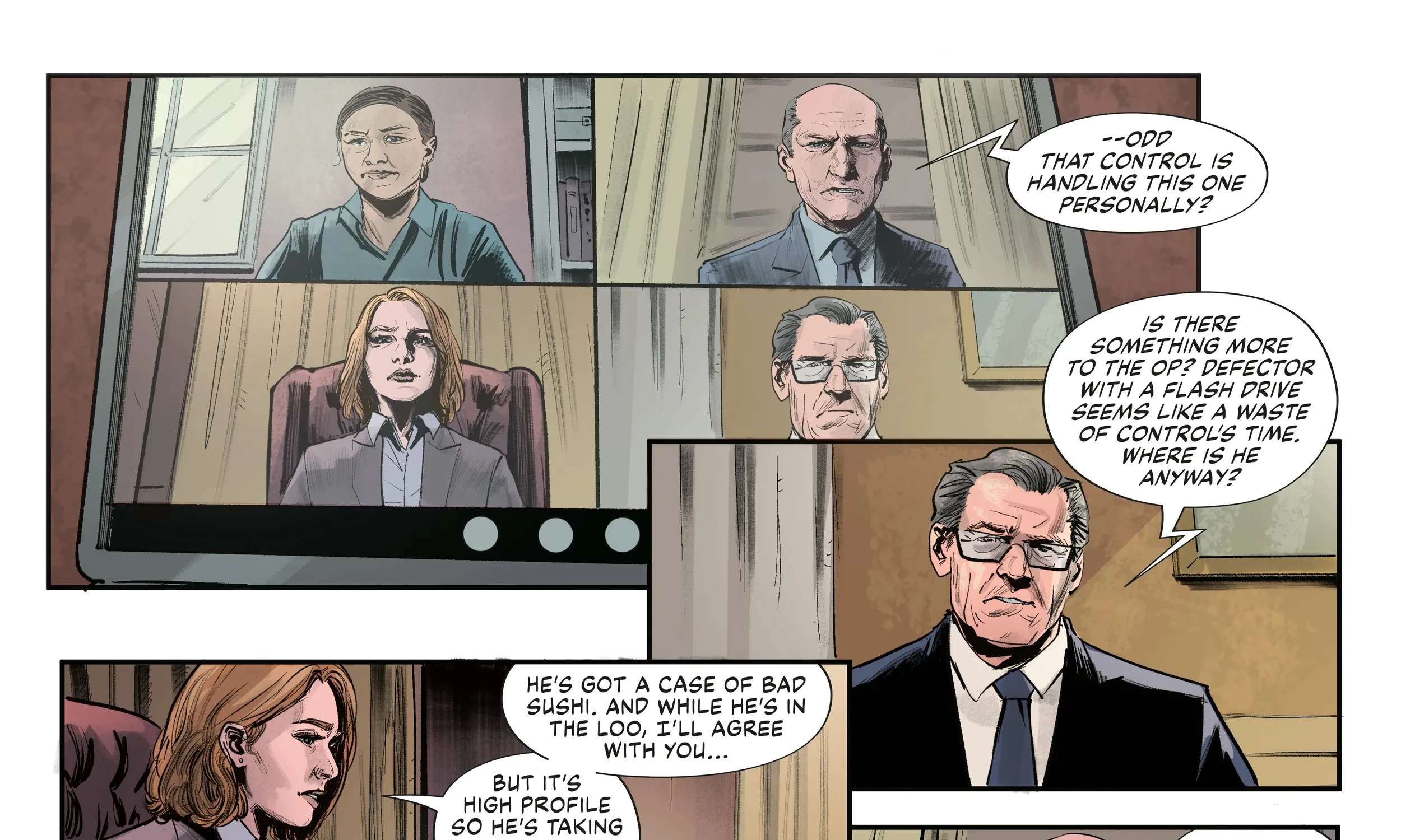 John le Carré's The Circus: Losing Control Chapter 2 - page 25