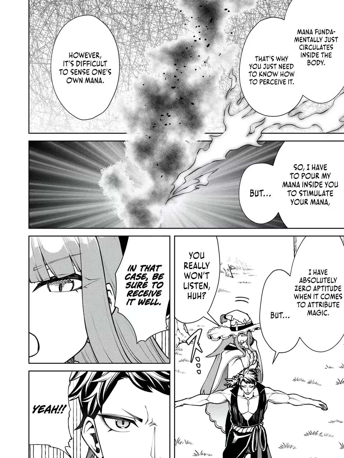 As the Game Progresses, I’m Reincarnated as a Muscle-Brained Character Who Becomes Less and Less Useful, but I Still Decide to Master Physics Chapter 3 - page 12
