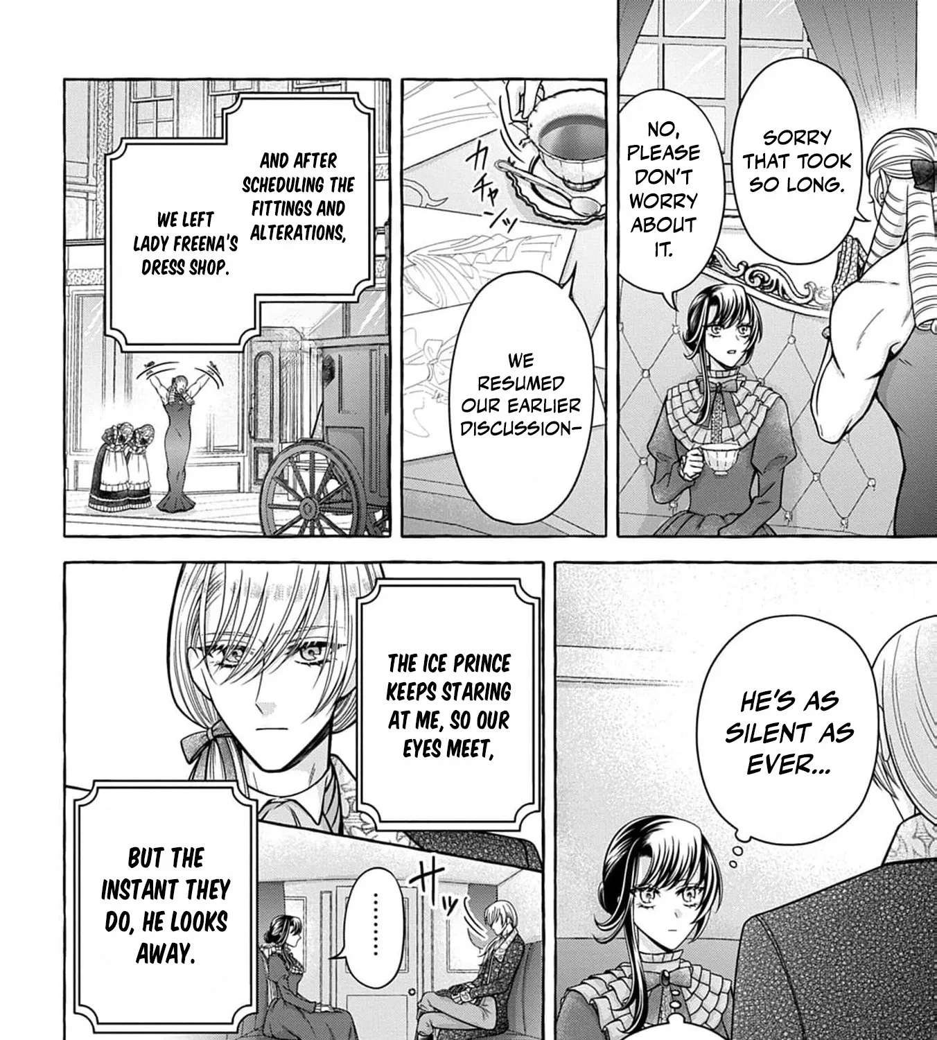 "Omae wo Aisuru Koto wa Nai" to Iwareta node "Sou nano? Watashi mo yo" to Iikaeshite Okimashita. Koori no Kikoshi-sama to Tsumugu Dekiai Kekkon Seikatsu Chapter 3 - page 25