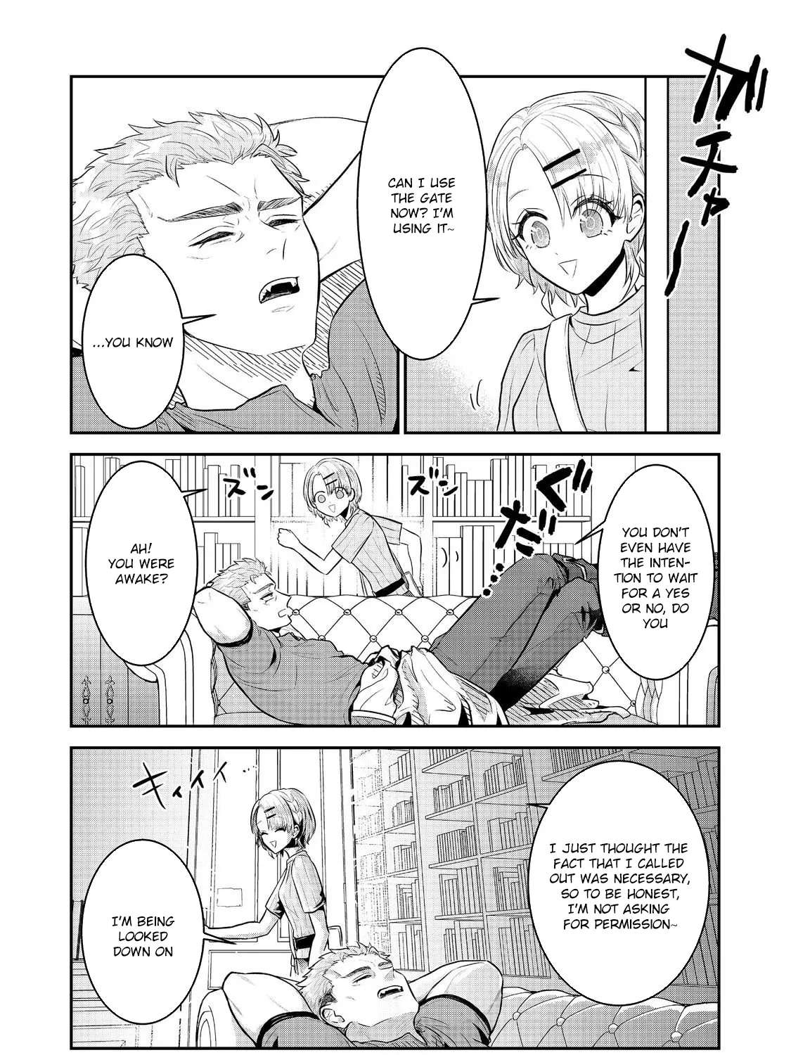 Guild no Uketsuke-jou wa Teiji Agari no Yume wo Miru Chapter 4 - page 14