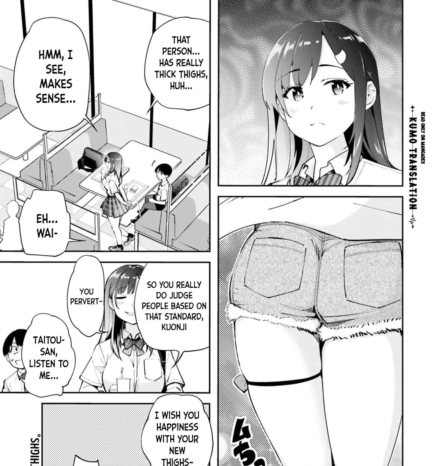 Thighs-san next to me Chapter 9 - page 34
