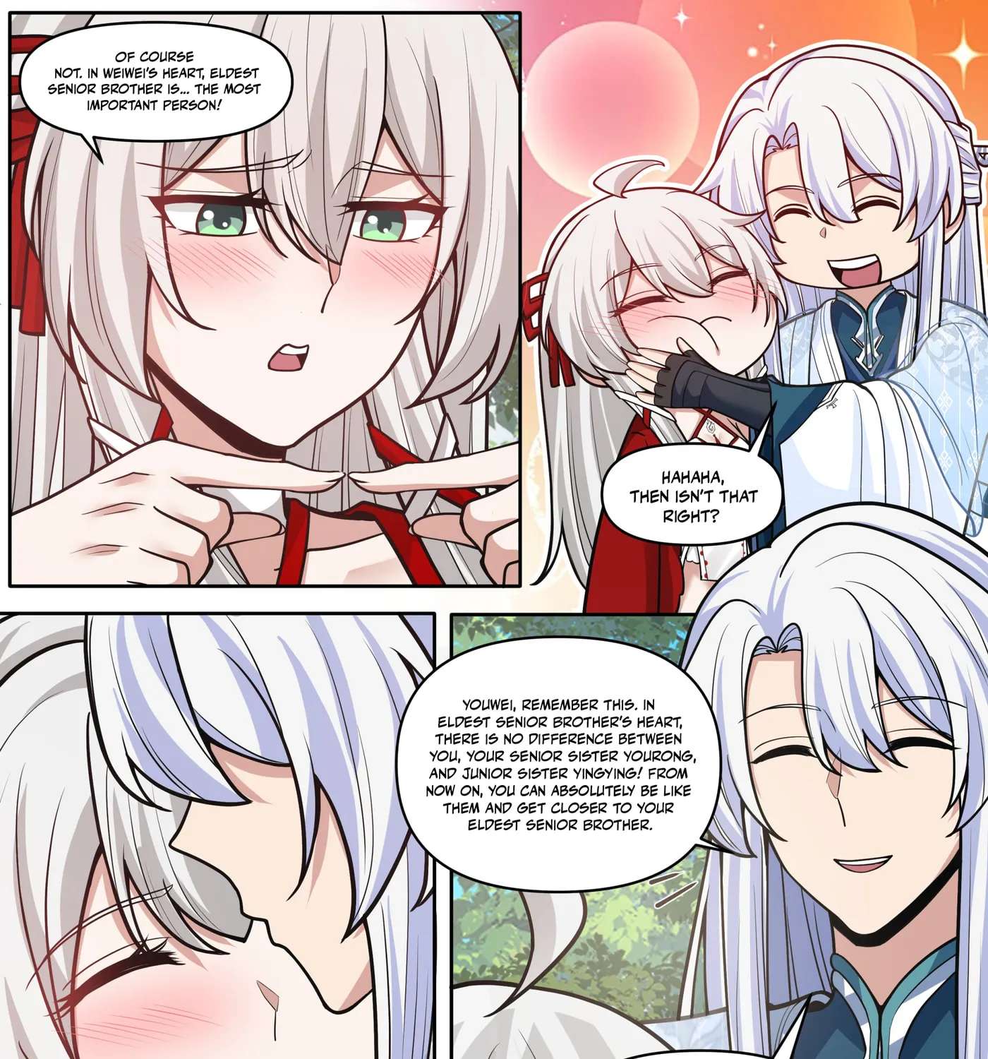 My Junior Sisters Are Obsessed with Me Chapter 184 - page 19