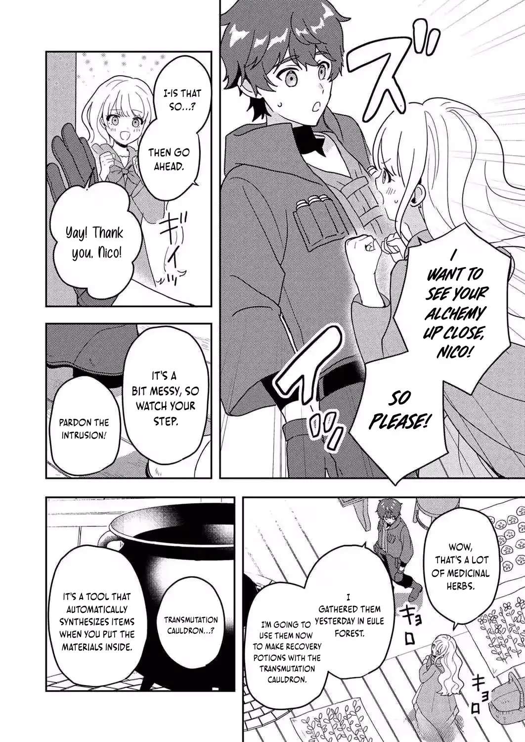 Renkinjutsushi no Henkyou Saisei Slow Life ~S-kyuu Party de Koritsu Shita Shoujo wo Kabattara Tsuihousareta no de, Issho ni Shiawase ni Kurashimasu~ Chapter 7 - page 3