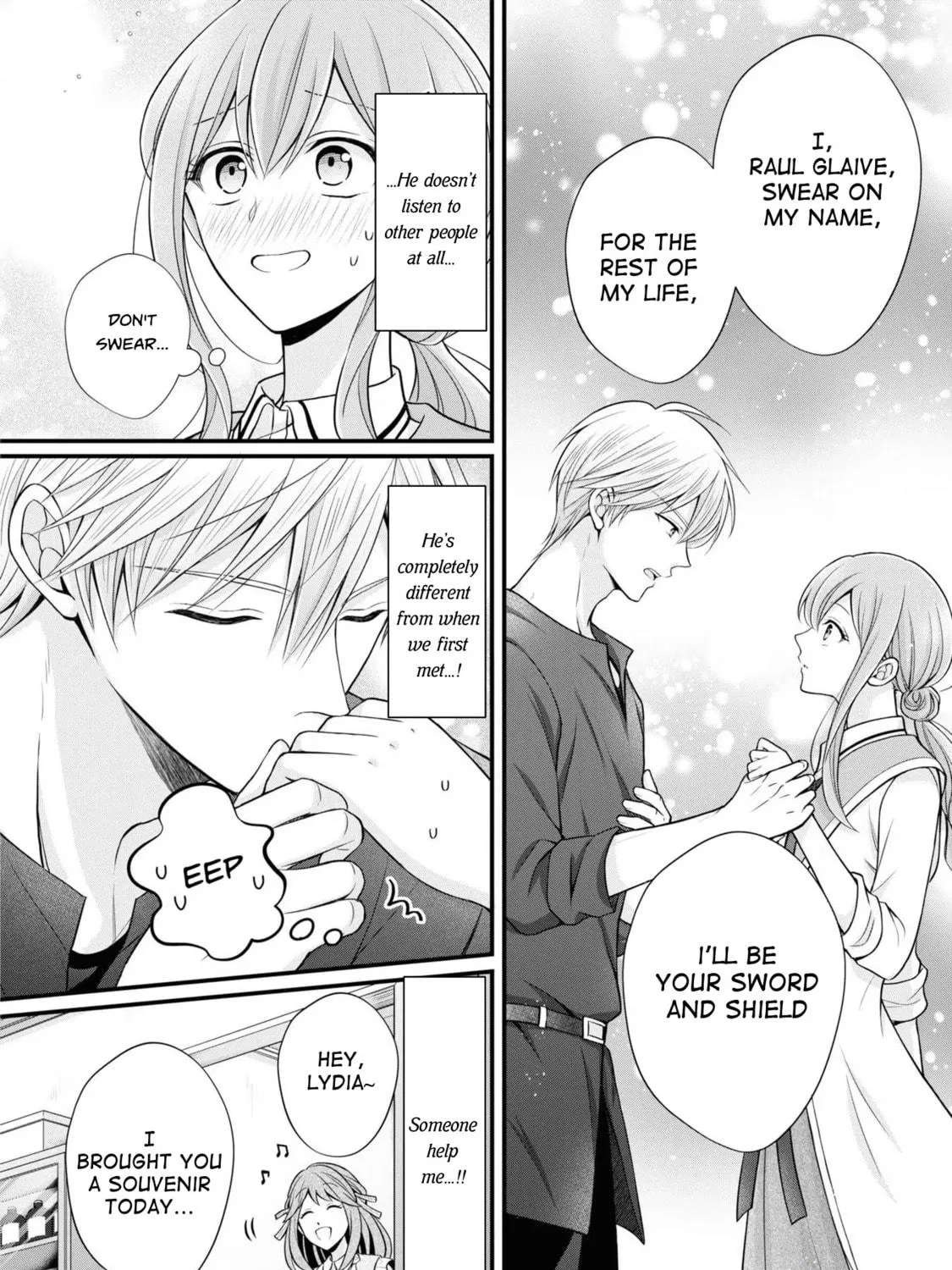 Otoko Un Zero no Kusushi Reijou, Hatsukoi no Kurokishi-sama ga Oshikake Konyakusha ni Narimashite. Chapter 6 - page 24