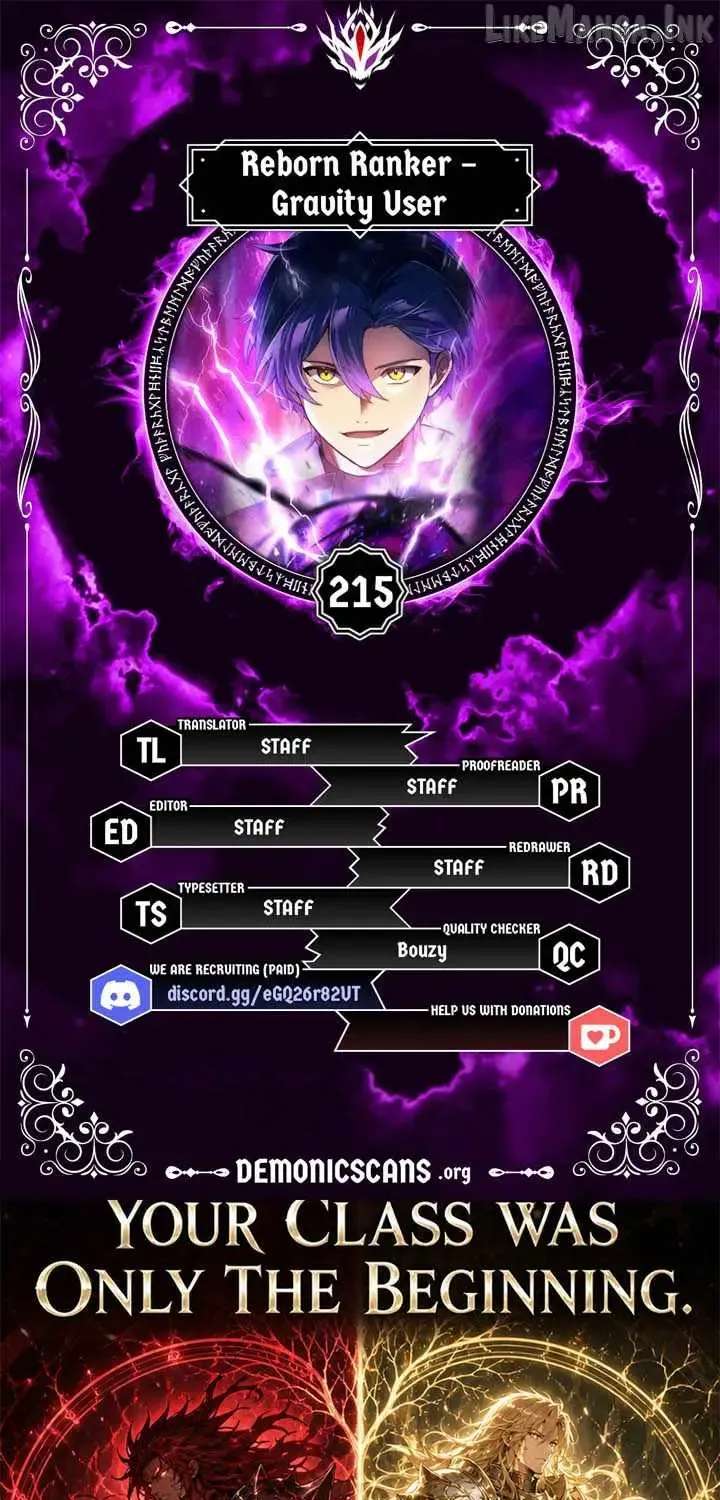 Reborn Ranker – Gravity User Chapter 215 - page 1