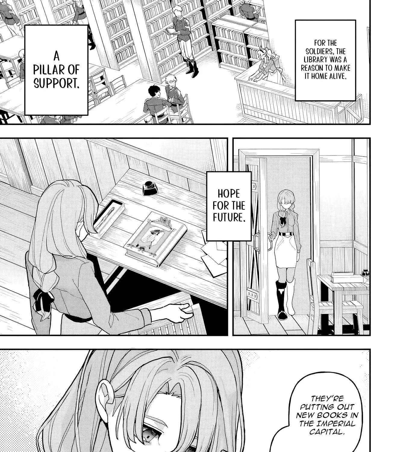 Teikoku Dai 11 Zensenkichi Madou Toshokan, Tadaima Kaikanchuu Chapter 10.1 - page 18
