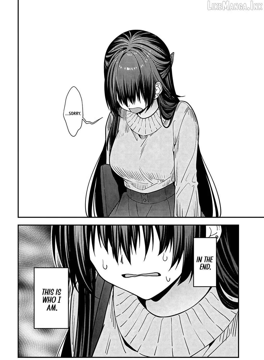 The Yankee Shimizu-san Sitting Next to Me Has Dyed Her Hair Black Chapter 21 - page 33