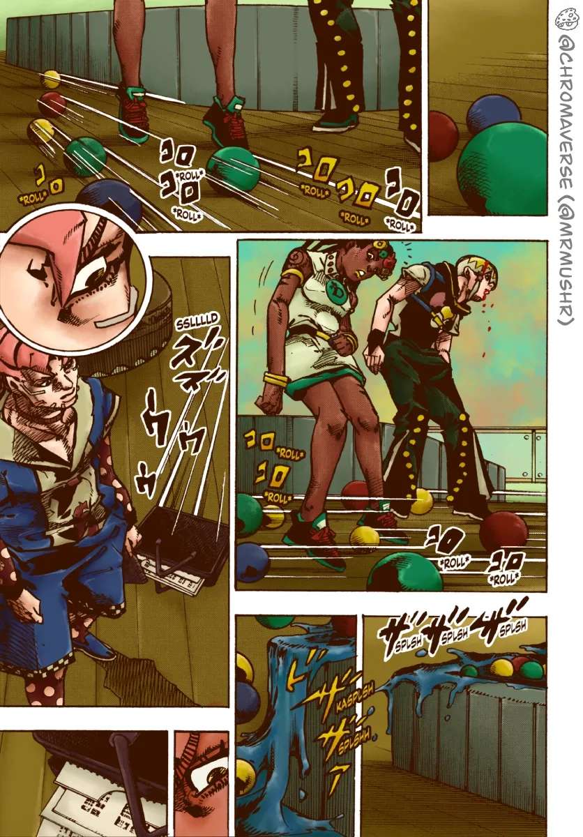 Jojo's Bizarre Adventure Part 9 - The Jojolands (Fan-Colored) Chapter 32 - page 9