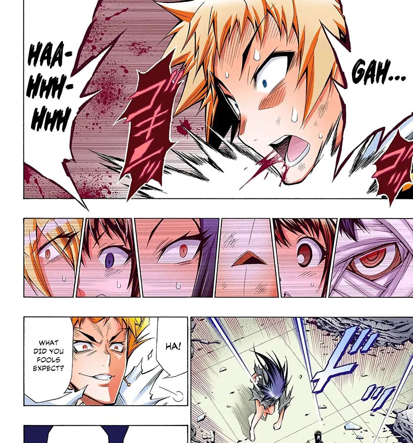 Medaka Box (Official Colored) Chapter 52 - page 6