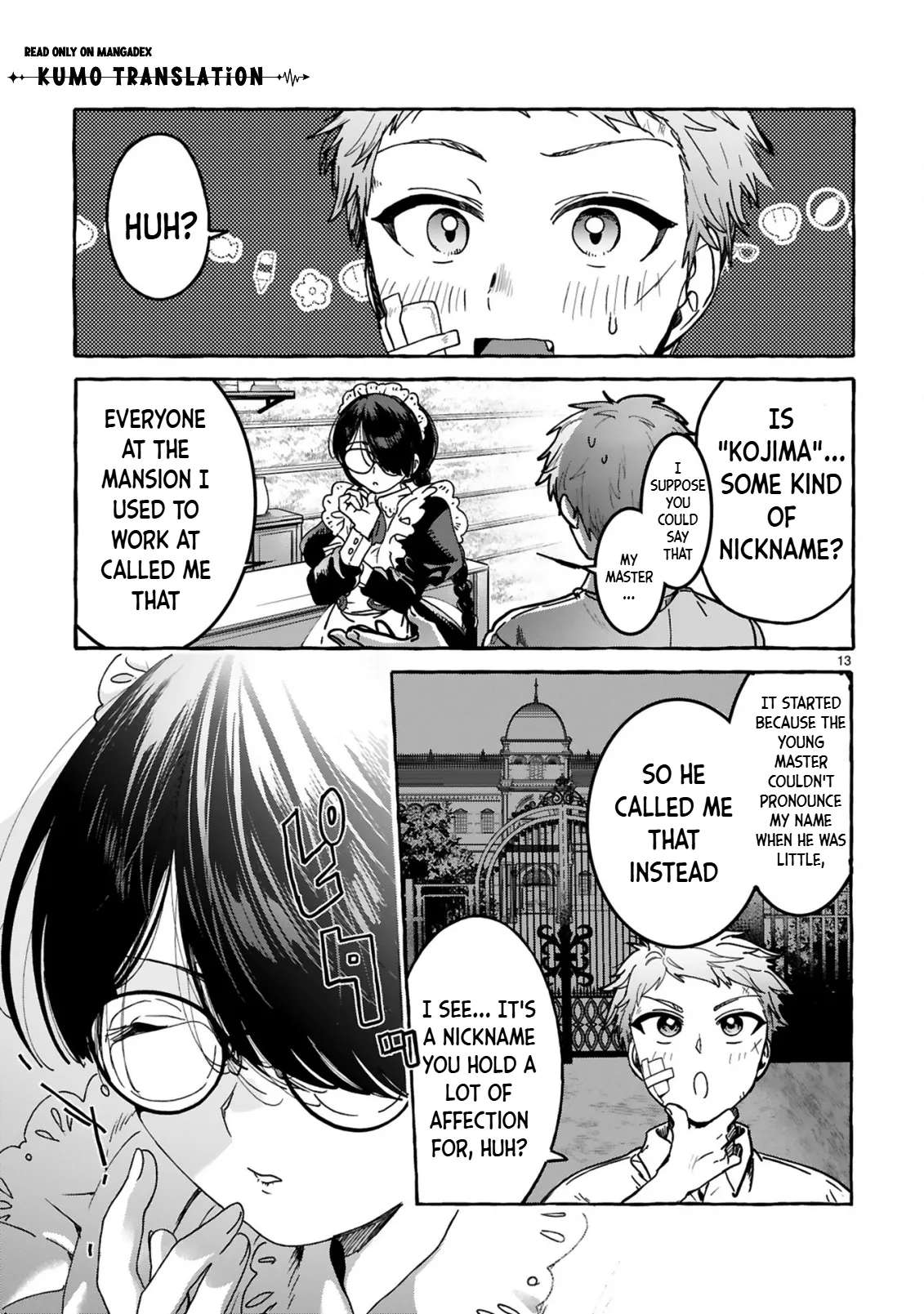 Miss Kojima, the Widowed Young Lady, Is the Strongest and Cutest Chapter 2 - page 17