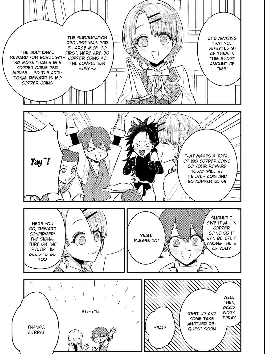 Guild no Uketsuke-jou wa Teiji Agari no Yume wo Miru Chapter 3 - page 21