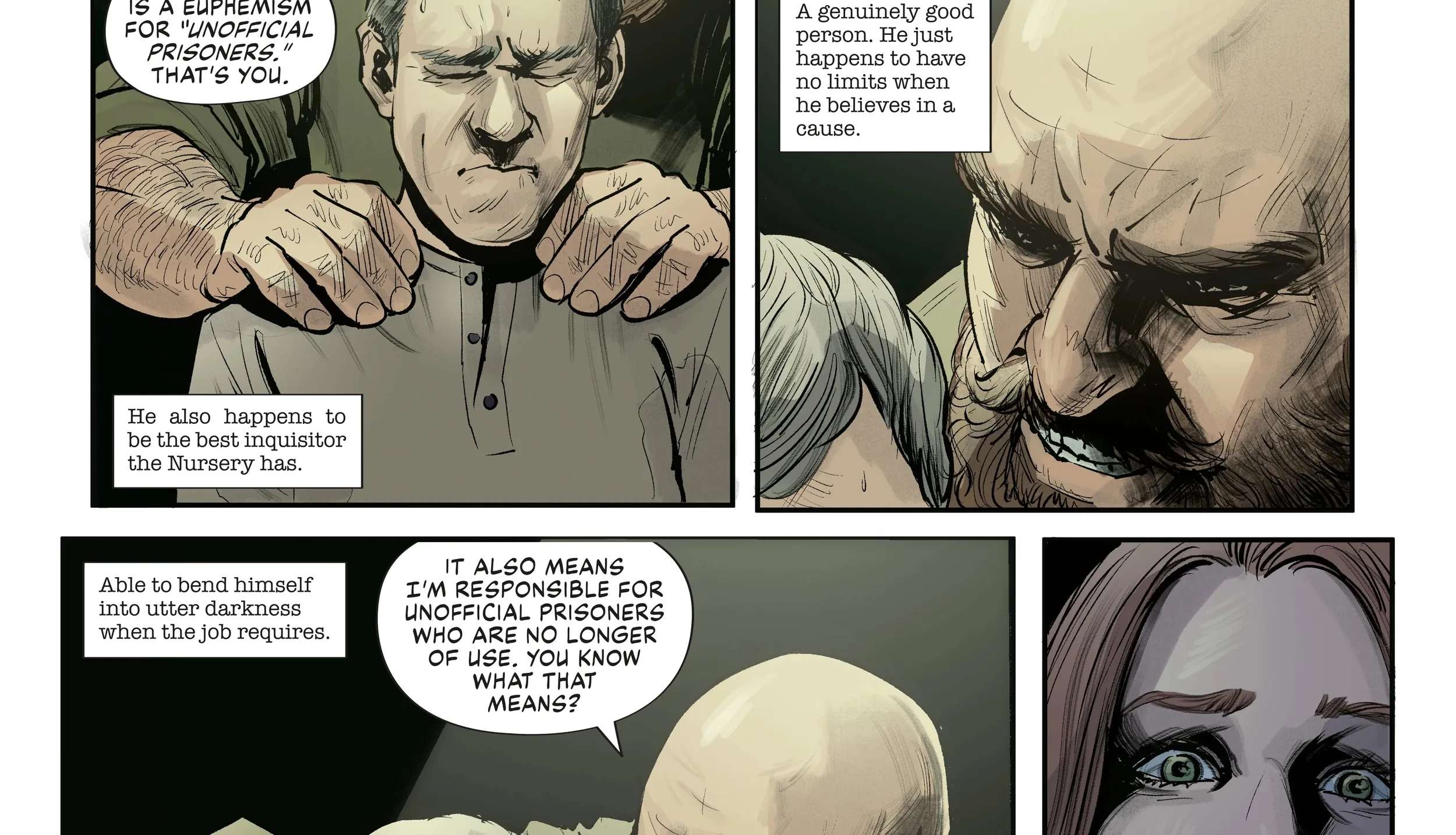 John le Carré's The Circus: Losing Control Chapter 2 - page 35
