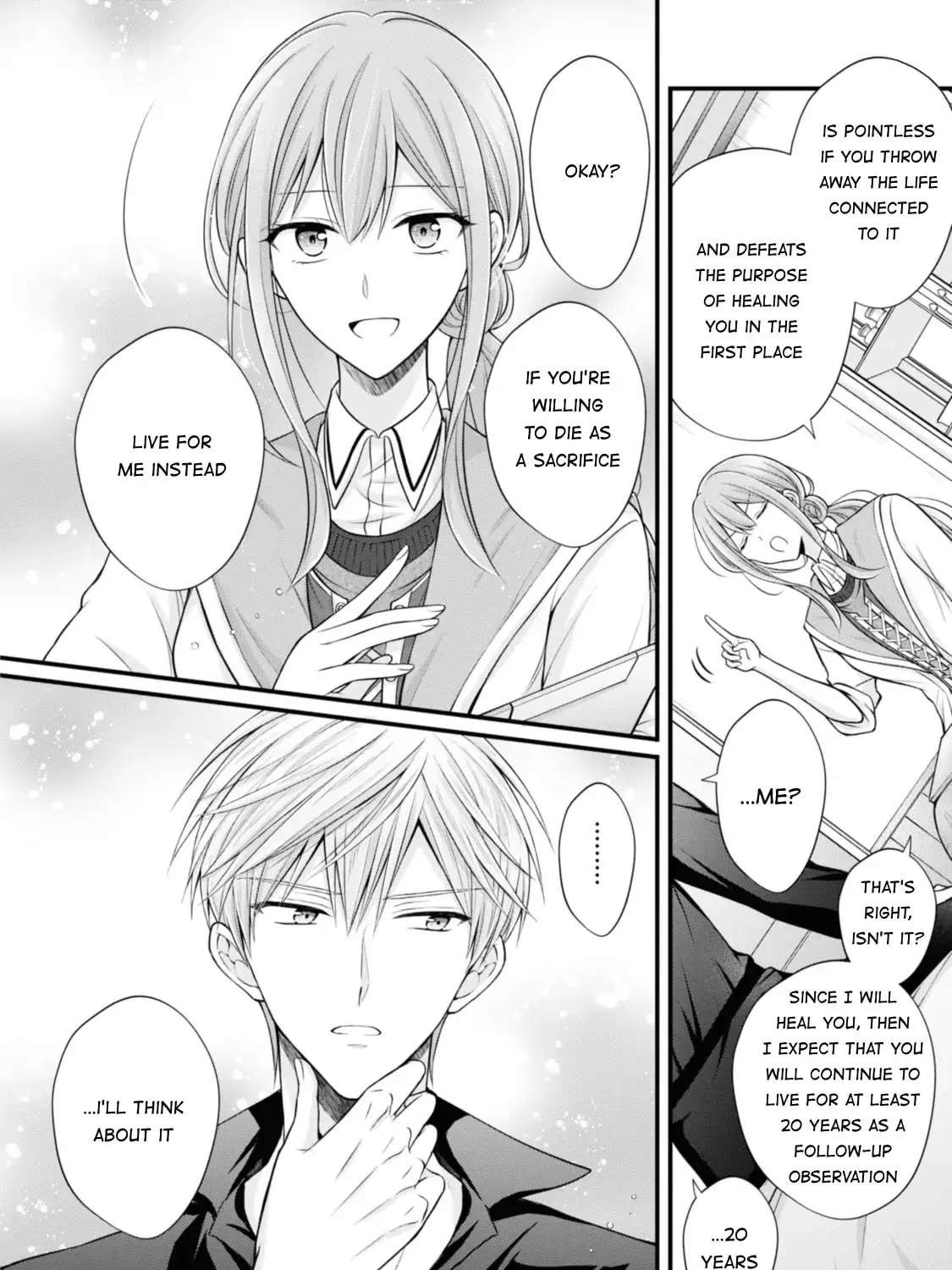 Otoko Un Zero no Kusushi Reijou, Hatsukoi no Kurokishi-sama ga Oshikake Konyakusha ni Narimashite. Chapter 4 - page 20