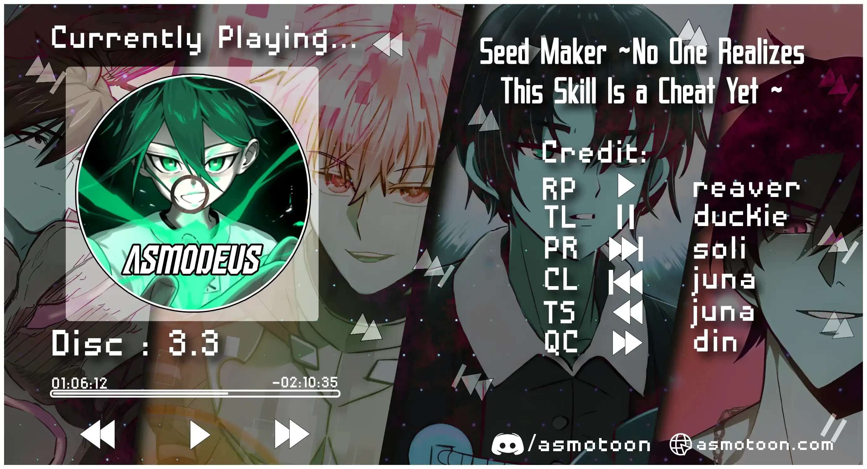 Seed Maker ~No One Realizes This Skill Is a Cheat Yet ~ Chapter 3.3 - page 1