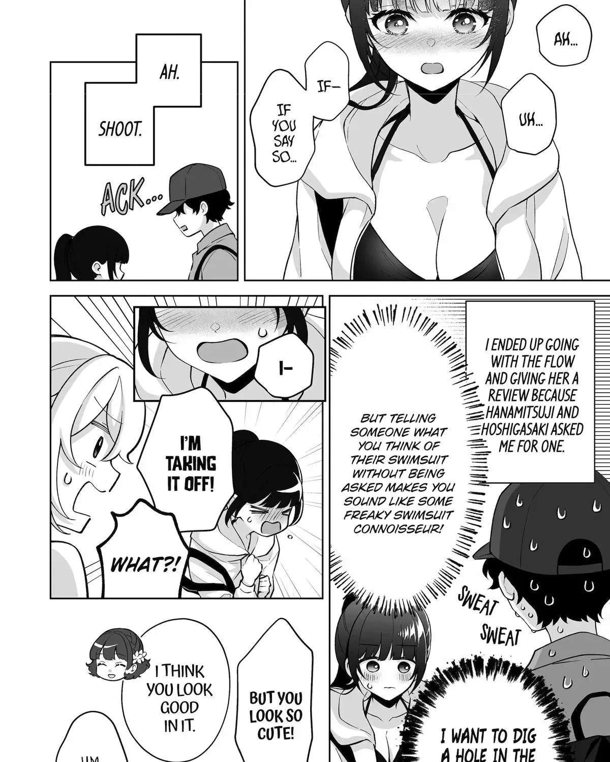 Please Leave Me Alone (For Some Reason, She Wants To Change A Lone Wolf's Helpless High School Life.) Chapter 35 - page 55
