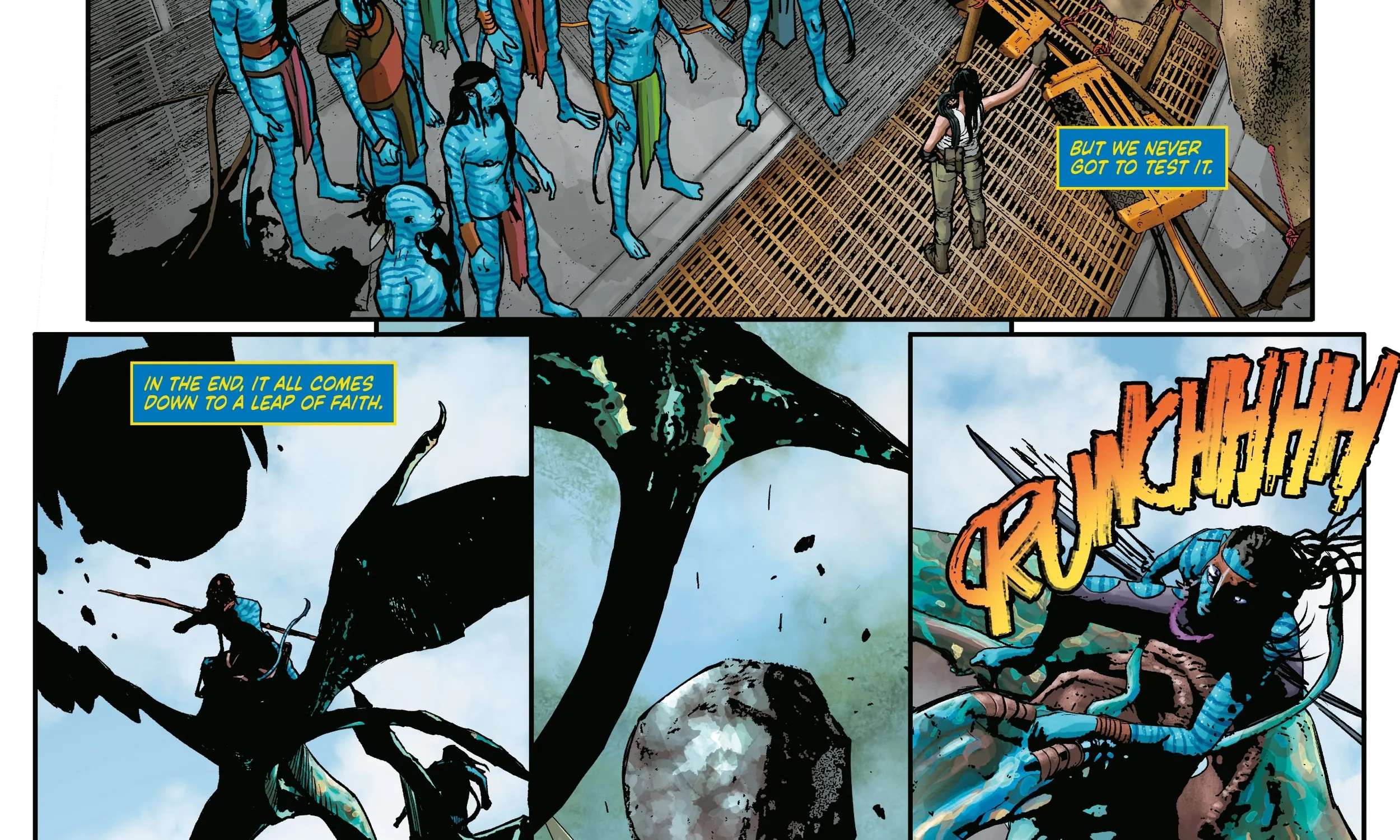 Avatar: The Gap Year – Tipping Point Chapter 1 - page 35