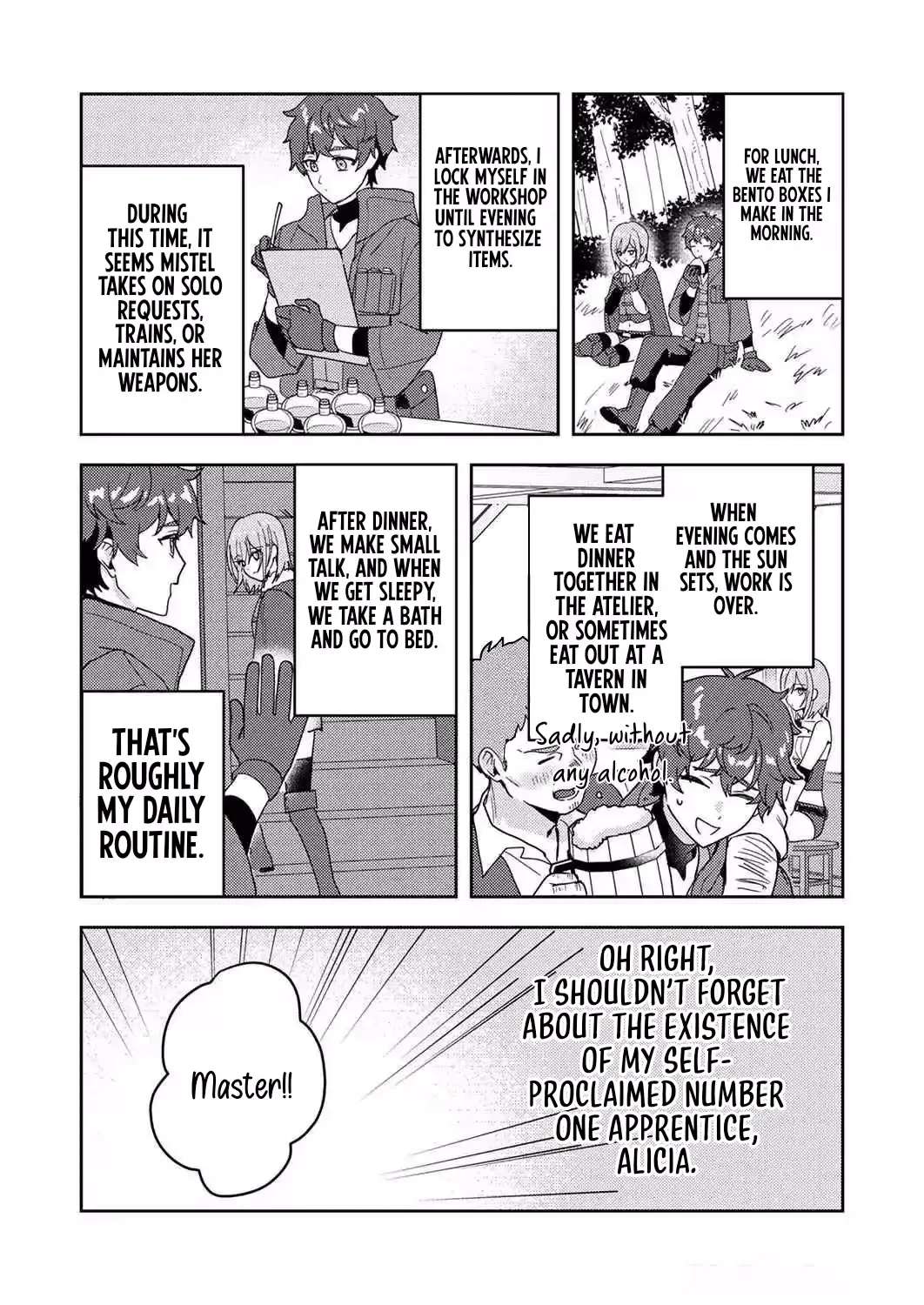Renkinjutsushi no Henkyou Saisei Slow Life ~S-kyuu Party de Koritsu Shita Shoujo wo Kabattara Tsuihousareta no de, Issho ni Shiawase ni Kurashimasu~ Chapter 7 - page 27