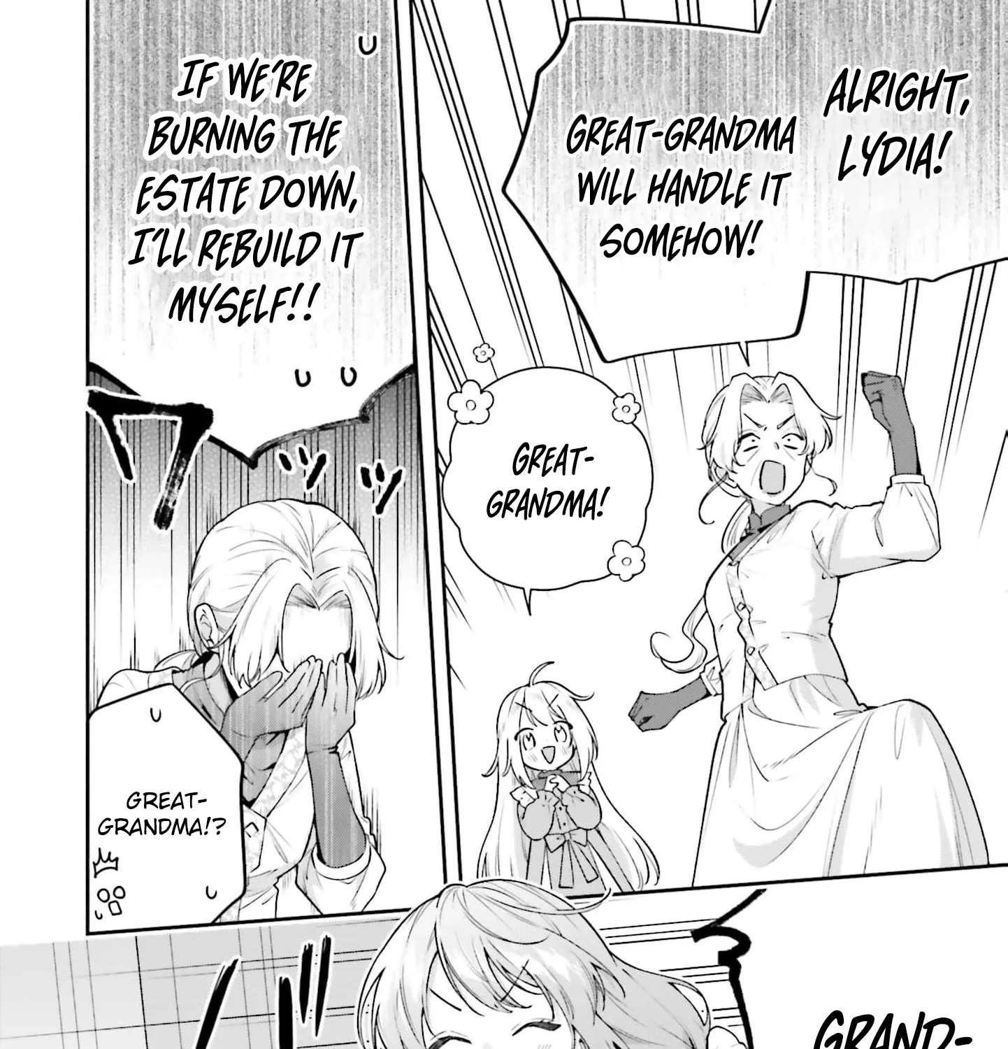 Wakeari Hakushaku-sama to Keiyaku Kekkon Shitara, Gijou (Roku-sai) no Keiyaku Haha ni Natte Shimaimashita. Chapter 15 - page 51