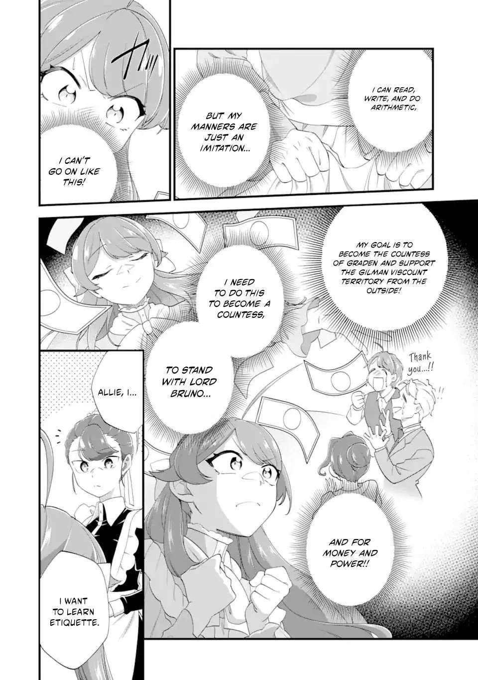 The Poor Noble Lady Wants to Marry the Cursed Earl Chapter 7.1 - page 7