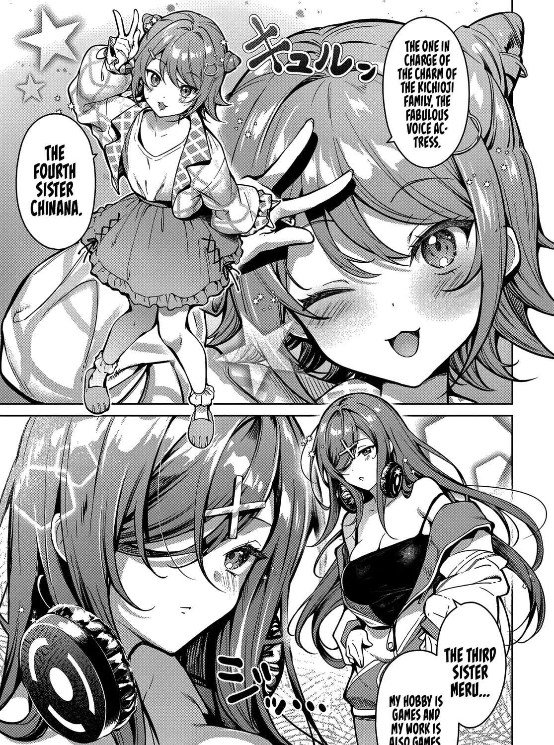 Tier 1 Shimai: Yuumei Yonshimai wa Boku nashi de wa Ikirarenai Chapter 1.1 - page 23