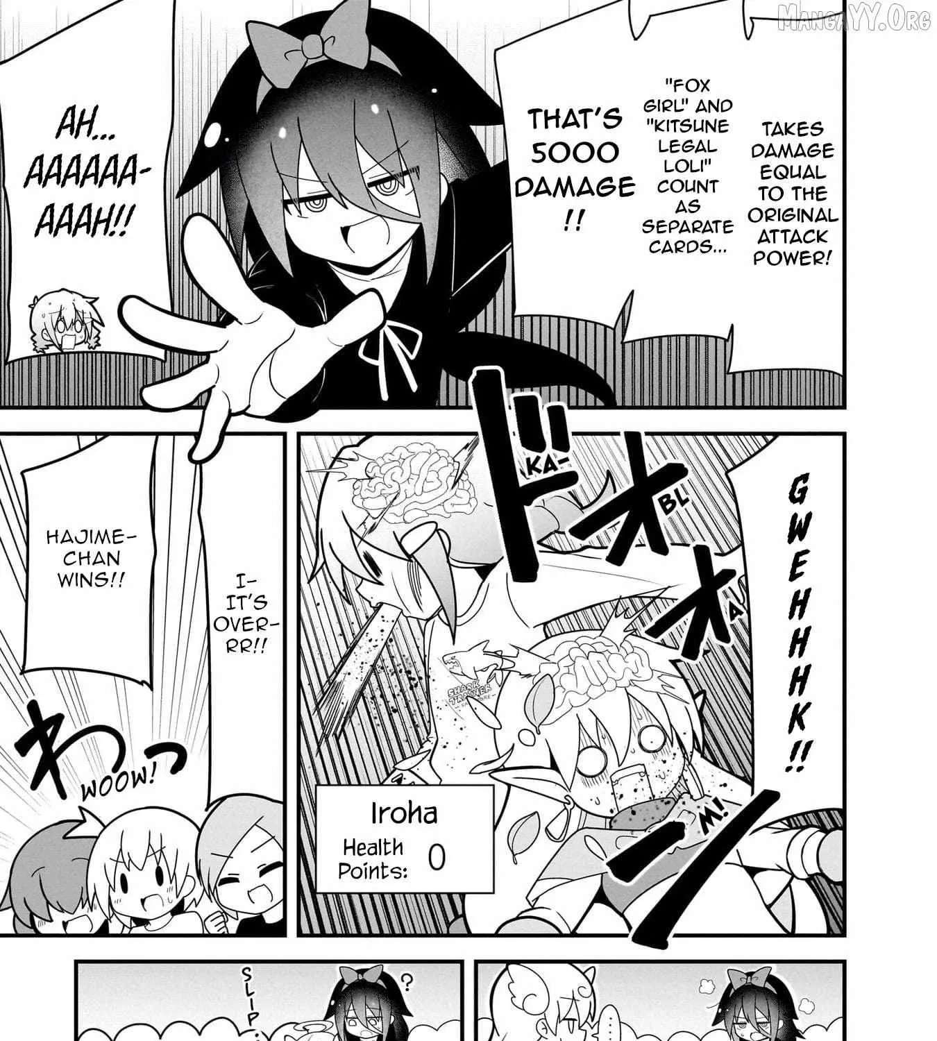 Mesugaki ga Watashi wo Wakarase ni Kuru no de Shouri no Mesugaki no Chikara wo Karite Kocchi mo Wakarase ni Ikimasu. Chapter 4 - page 46
