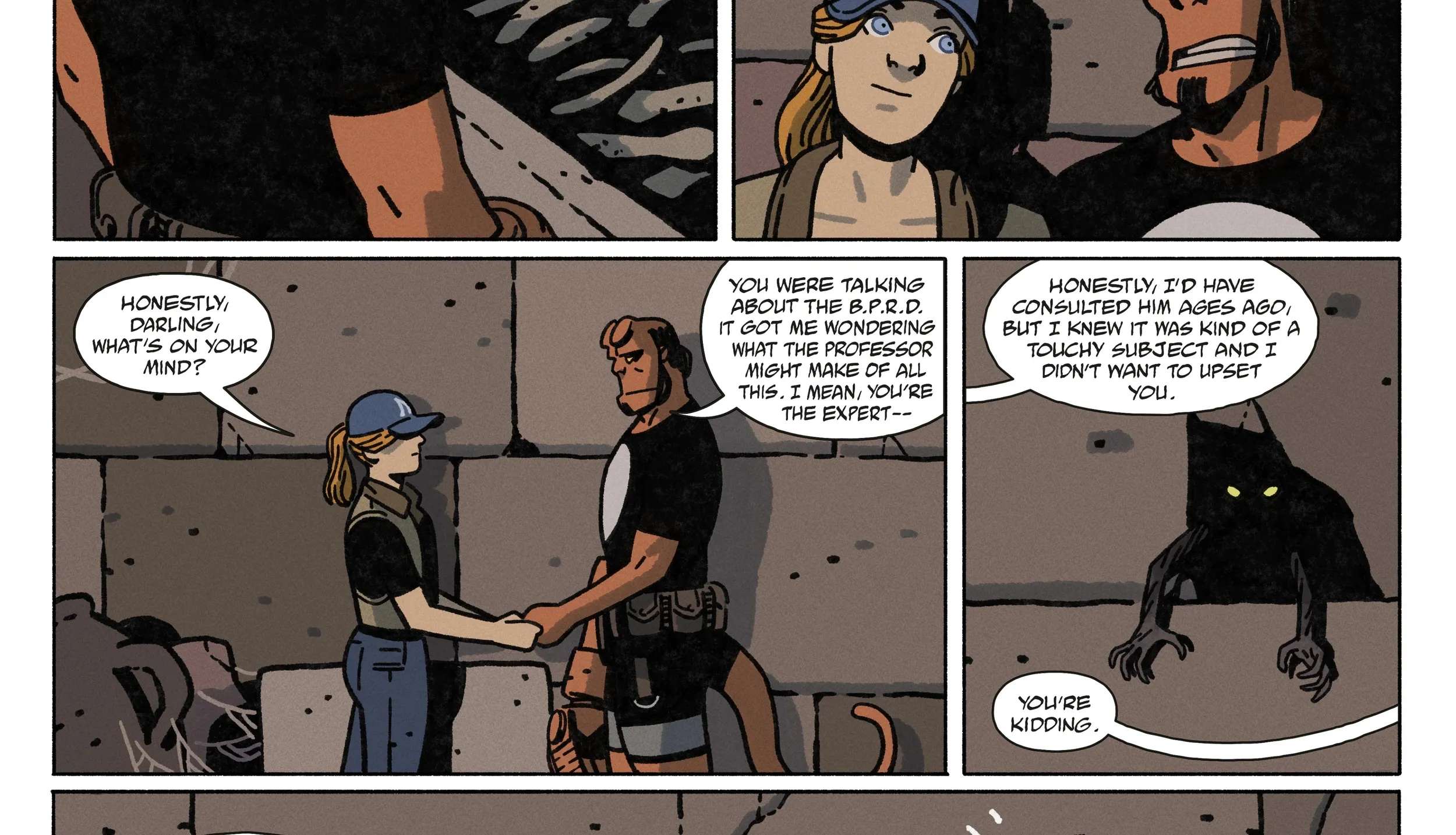Hellboy in Love: Obsidian Chapter 1 - page 44