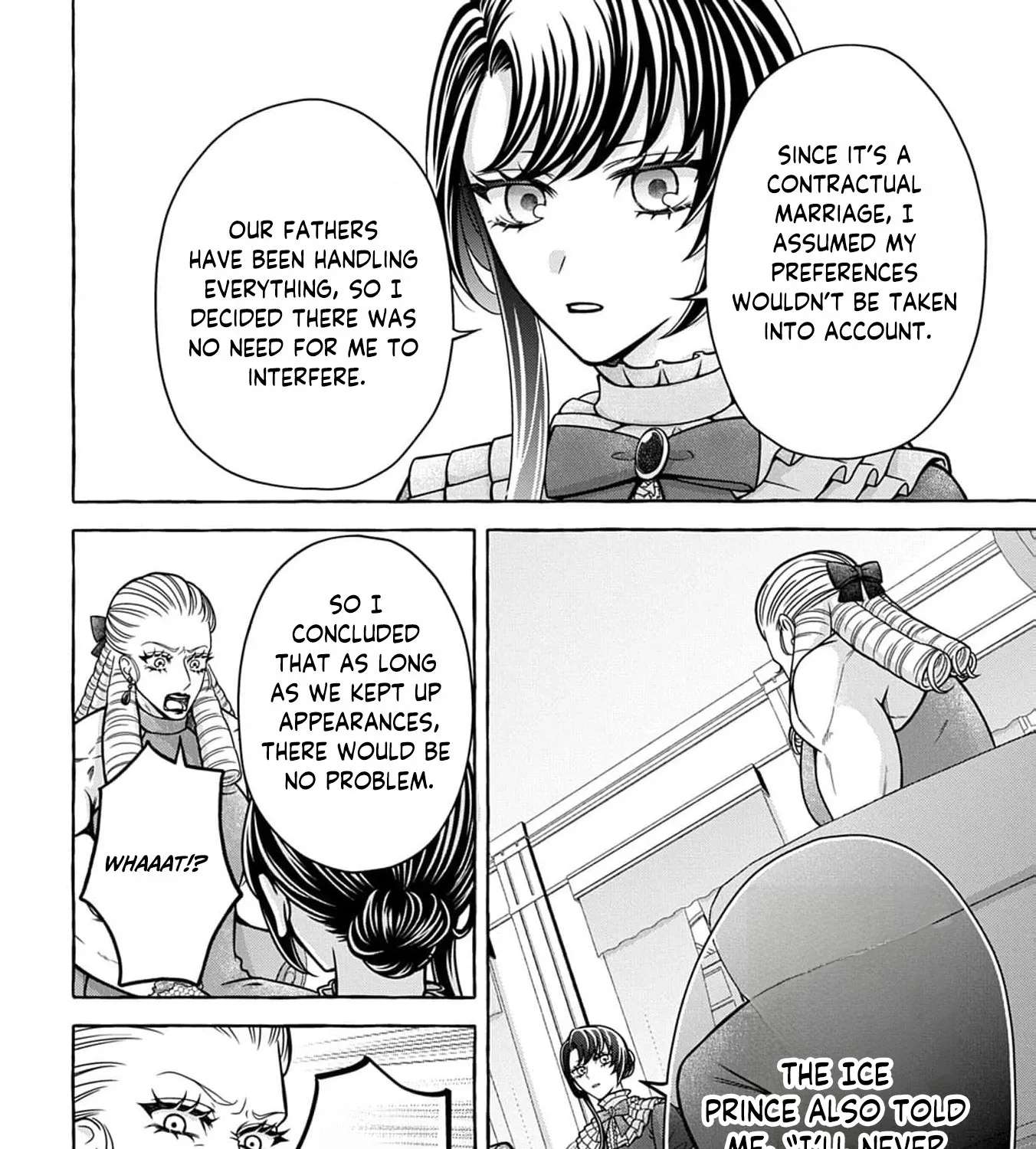 "Omae wo Aisuru Koto wa Nai" to Iwareta node "Sou nano? Watashi mo yo" to Iikaeshite Okimashita. Koori no Kikoshi-sama to Tsumugu Dekiai Kekkon Seikatsu Chapter 2 - page 42