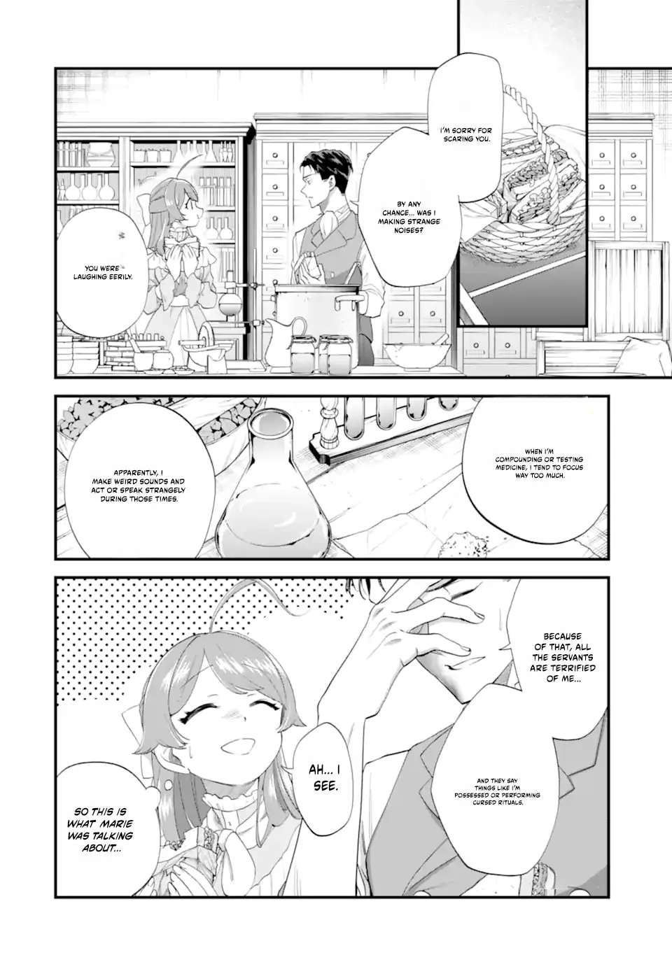 The Poor Noble Lady Wants to Marry the Cursed Earl Chapter 8.1 - page 7