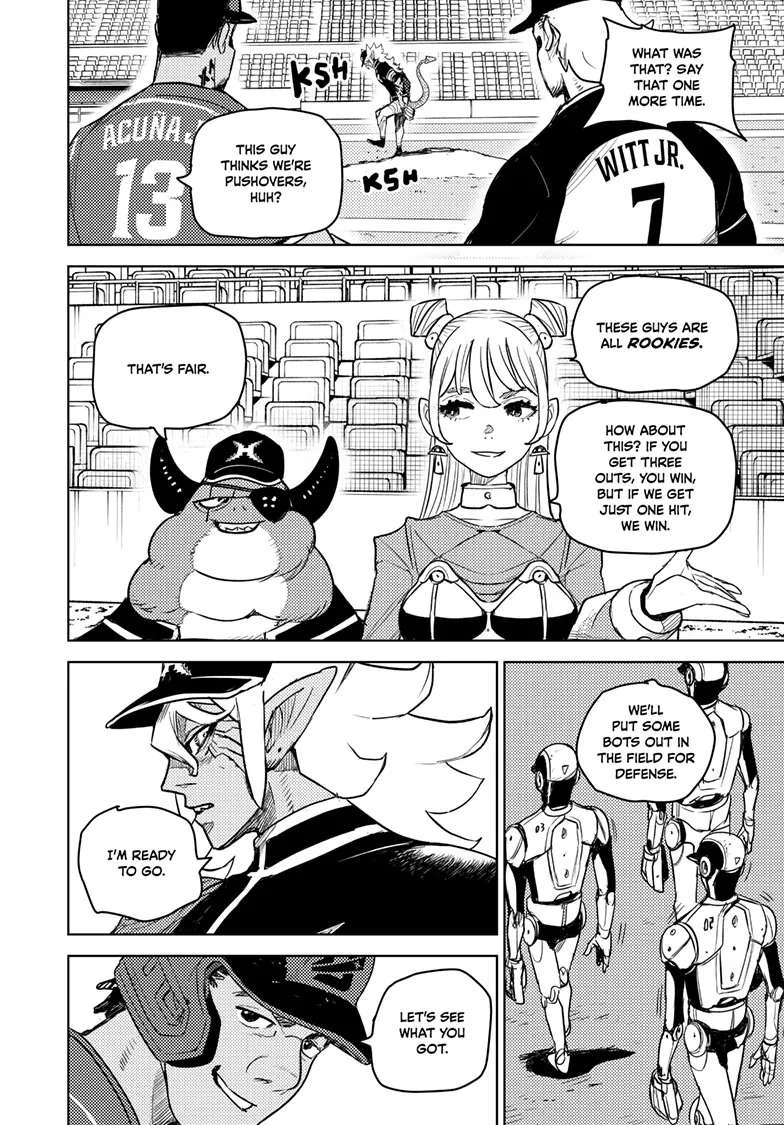GalaXic Baseball League Chapter 2 - page 21