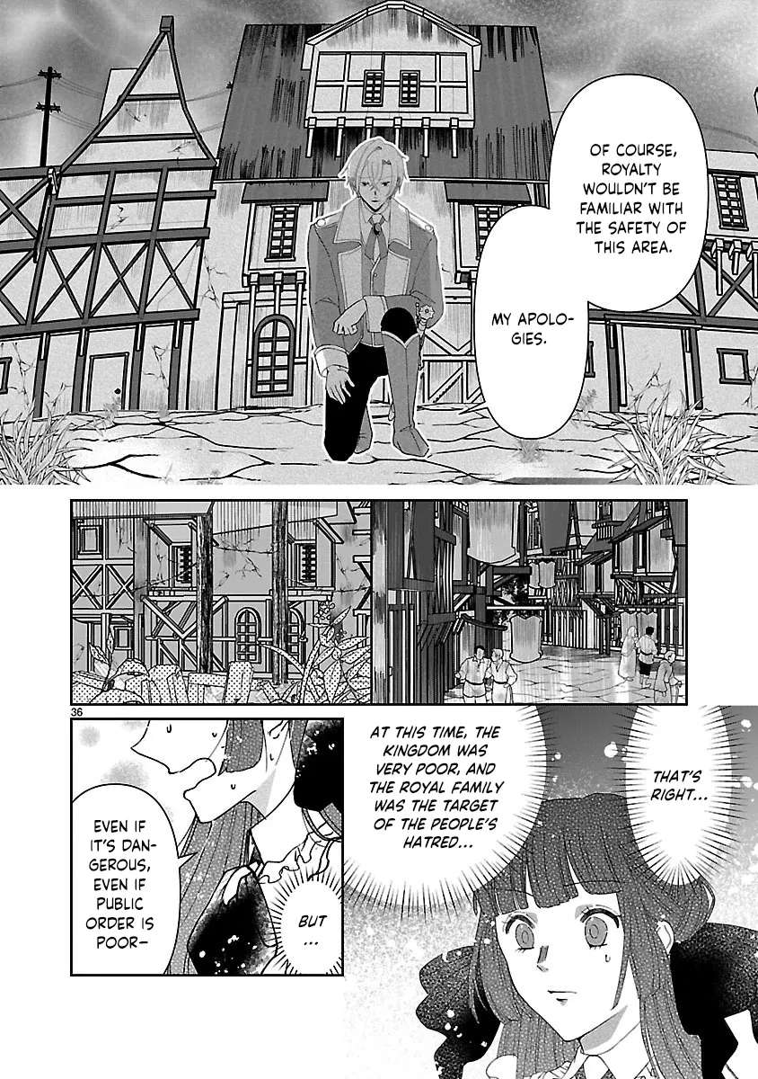Ohitoyoshi Akuyaku Reijou no Fukushuu Keikaku ~Shi ni Modori Reijou wa Ne ga Zennin na Sei de Kizuku to Mikata ga Fuete Ikimasu~ Chapter 1 - page 37