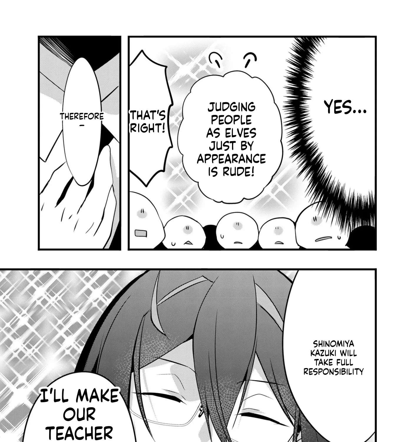 Elf-sensei to Yobanaide! Chapter 1 - page 88