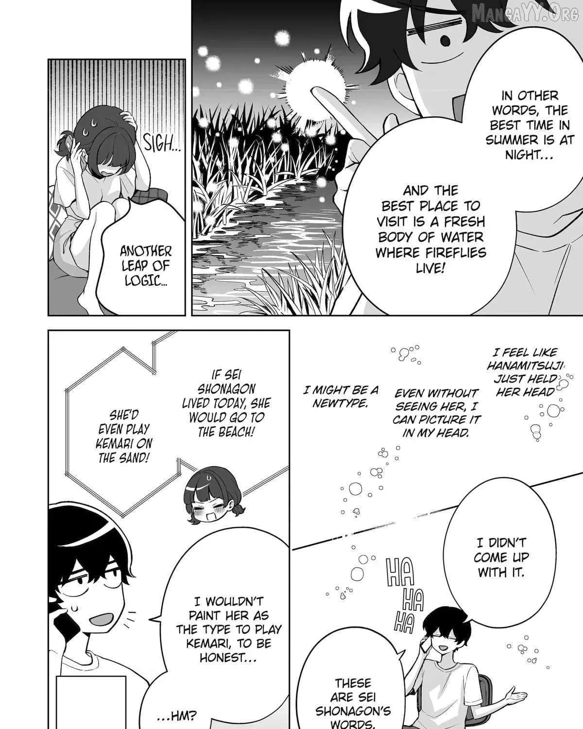 Please Leave Me Alone (For Some Reason, She Wants To Change A Lone Wolf's Helpless High School Life.) Chapter 34 - page 43