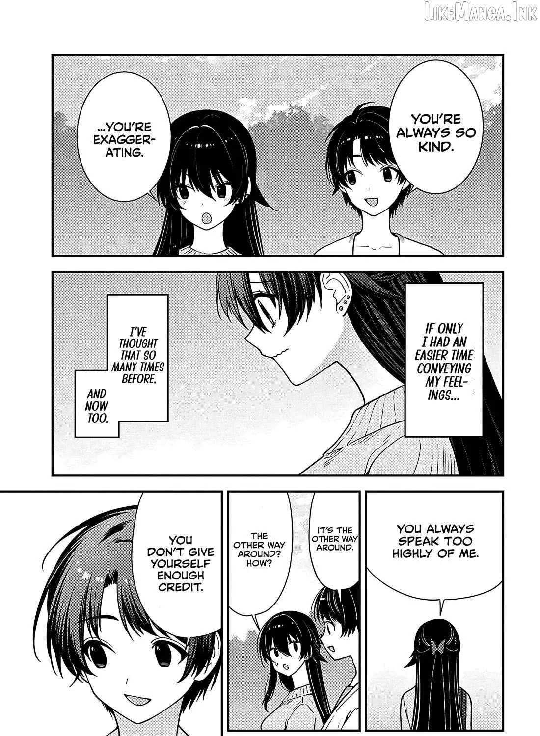 The Yankee Shimizu-san Sitting Next to Me Has Dyed Her Hair Black Chapter 21 - page 27