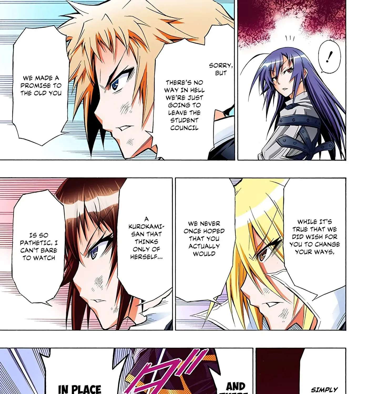 Medaka Box (Official Colored) Chapter 50 - page 21