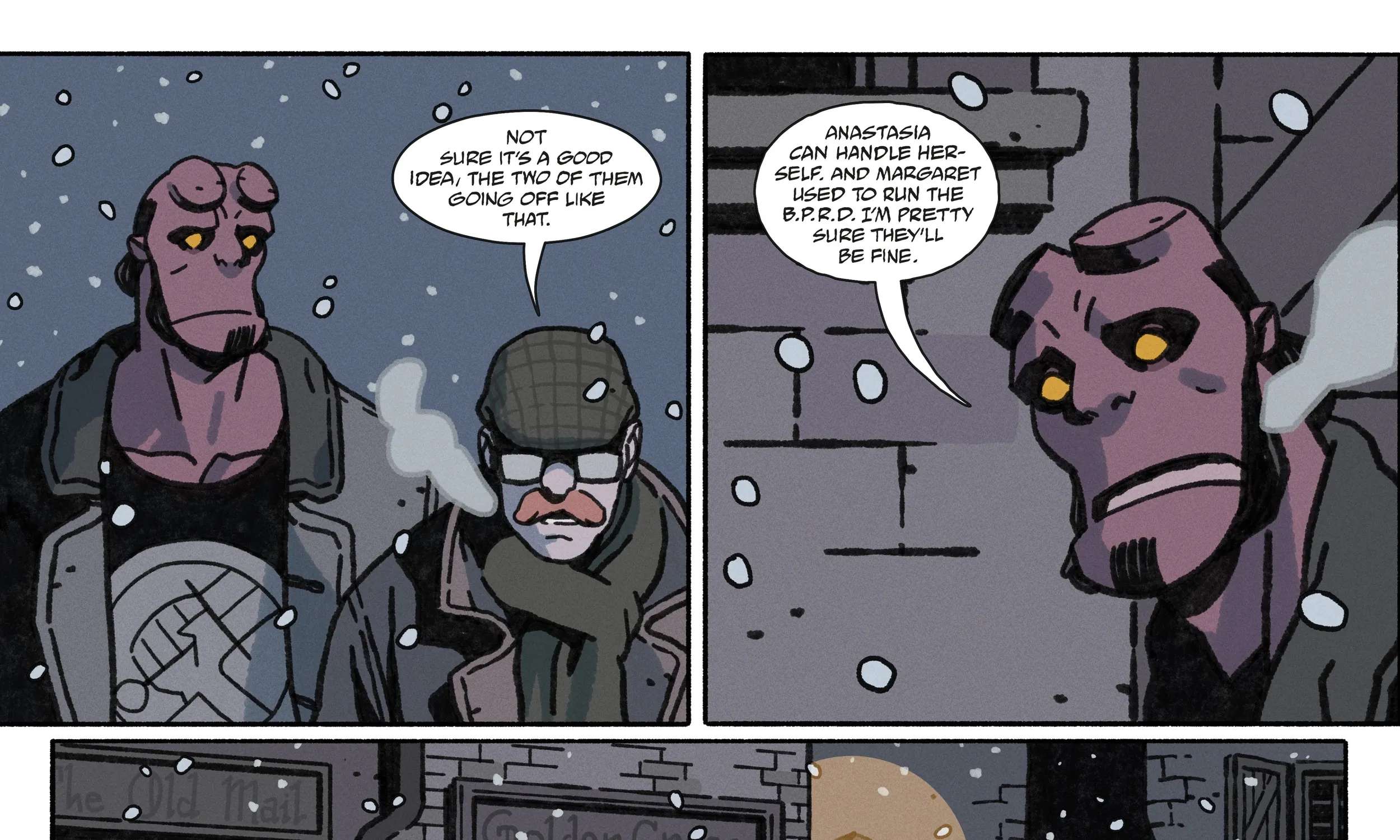 Hellboy in Love: Black Eyes Chapter 1 - page 28