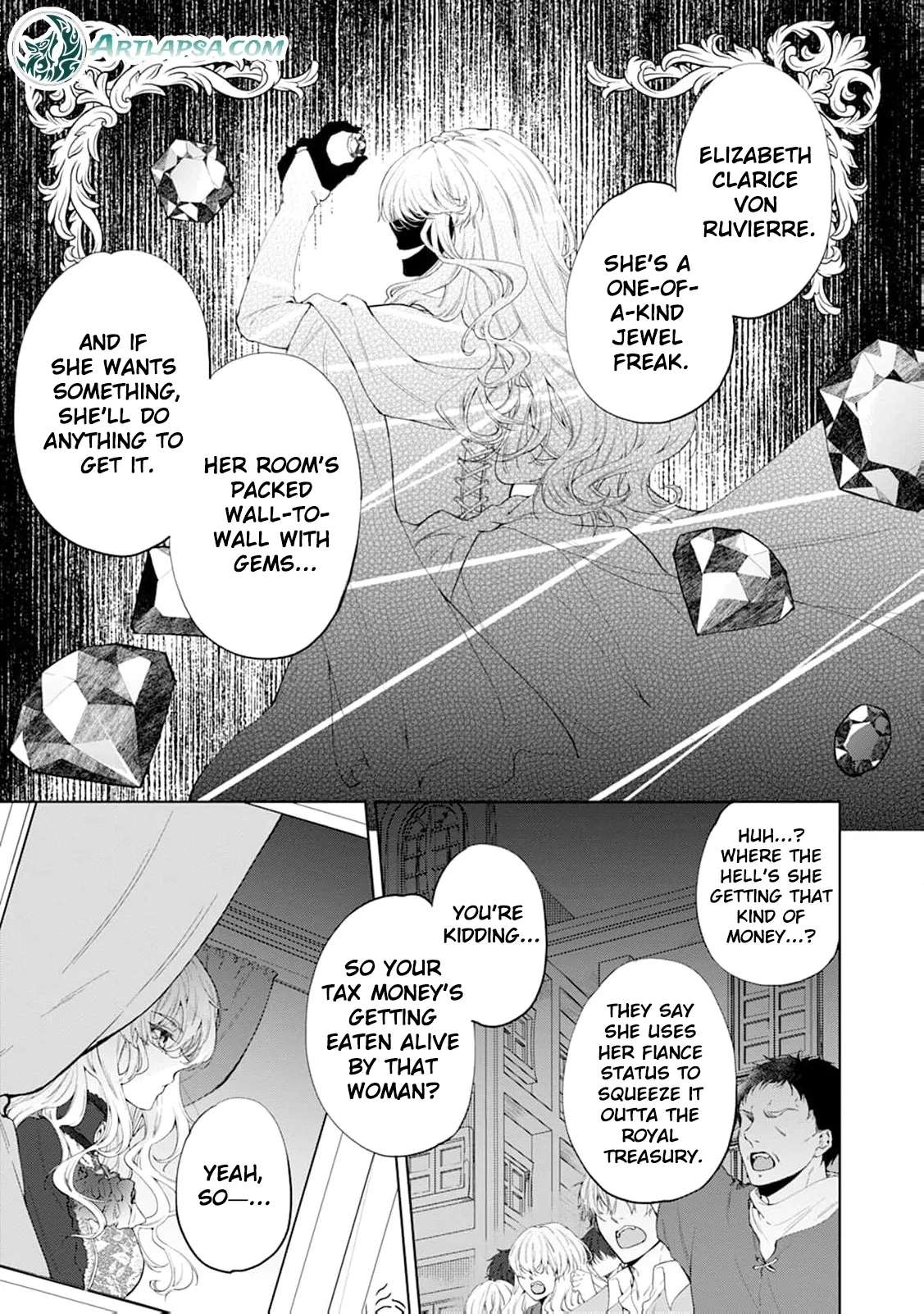 The Villainess's Rise: Becoming the Jewel Saintess. Chapter 1 - page 9