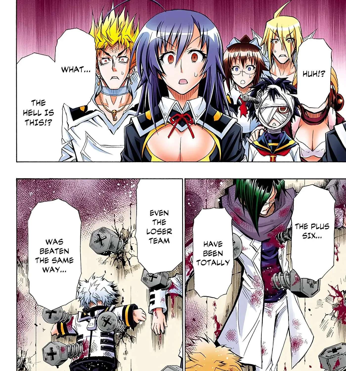 Medaka Box (Official Colored) Chapter 55 - page 28
