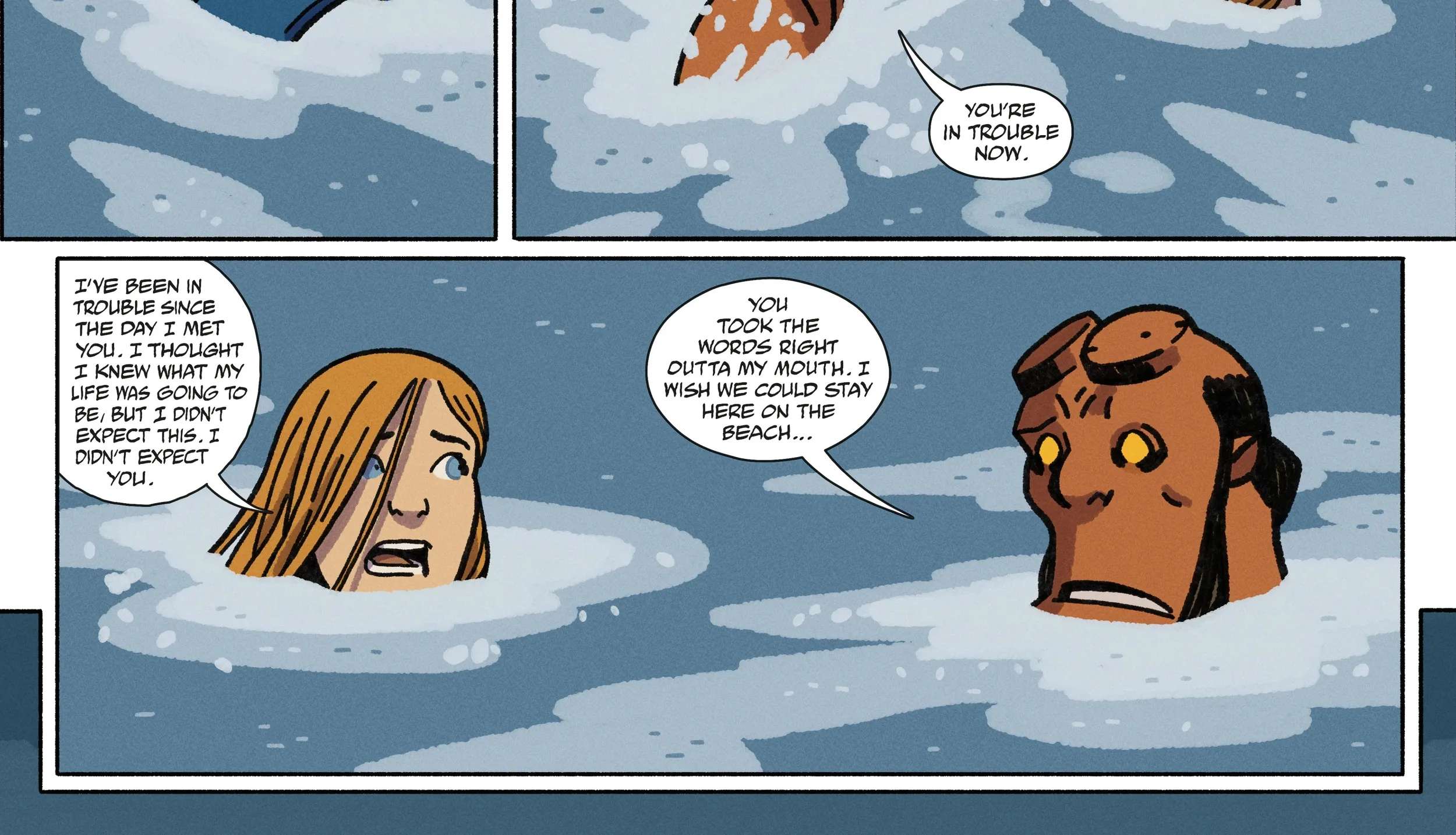 Hellboy in Love: Obsidian Chapter 1 - page 14