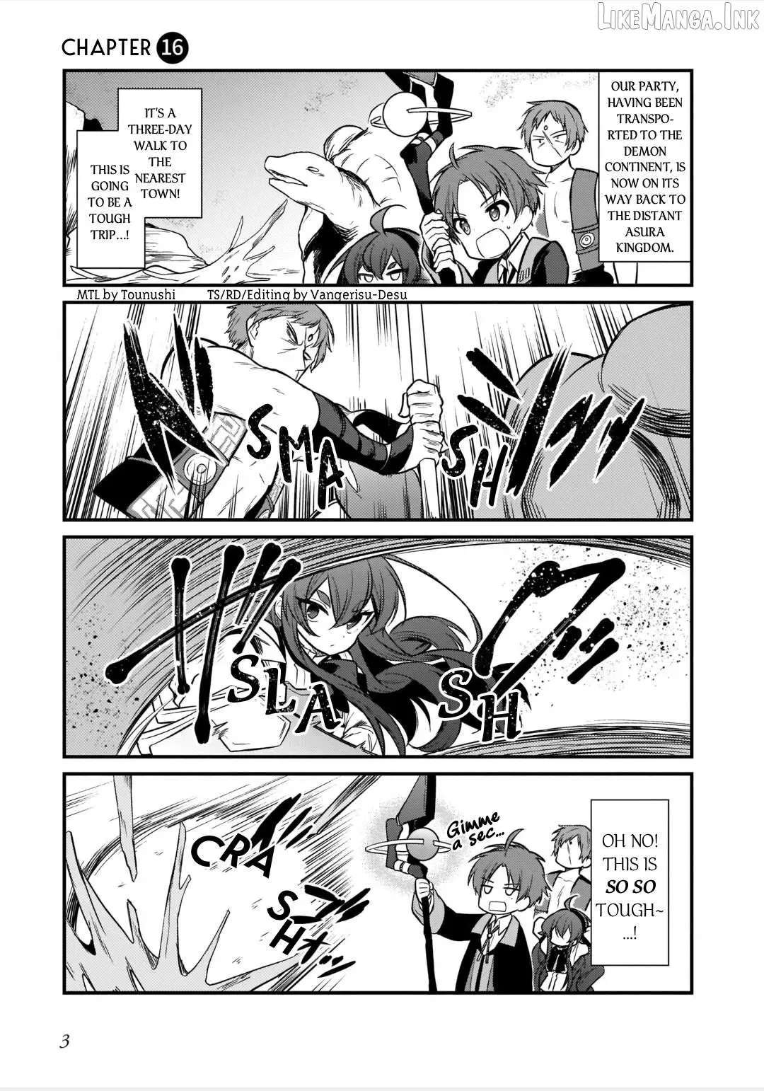 Mushoku Tensei: Even If It's A 4-Koma, I'll Get Serious Chapter 16 - page 5
