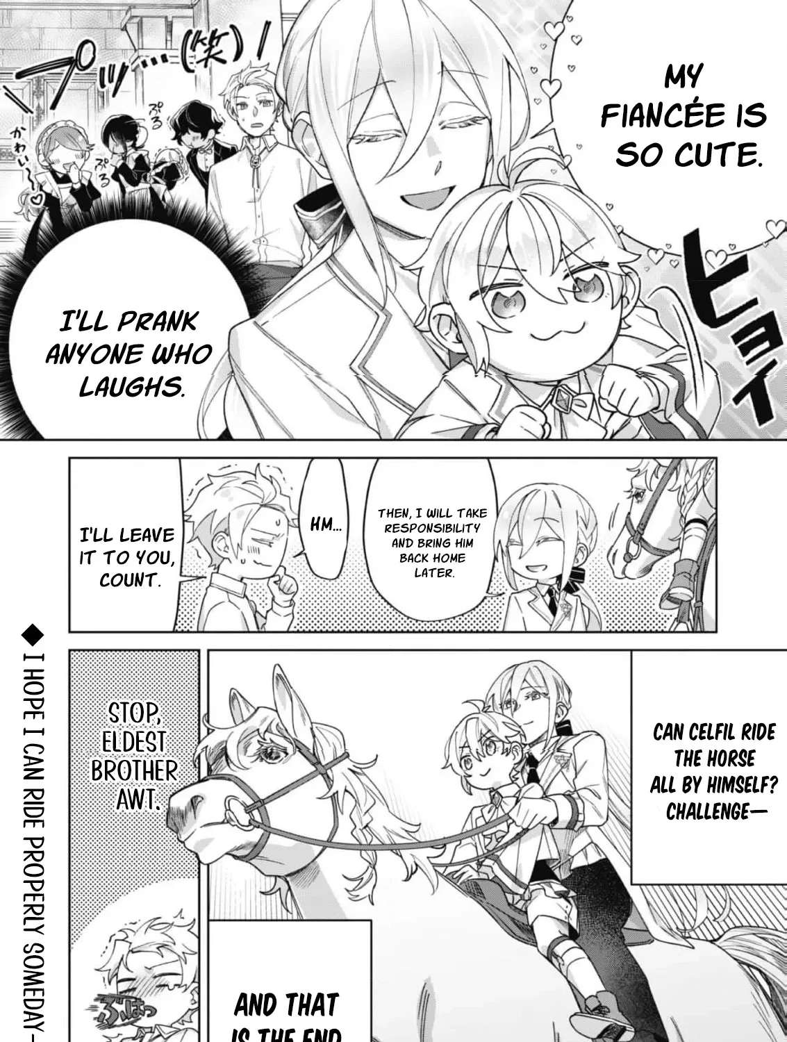 The Third Son of the Heiburg Family Is a Little Devil Shota Chapter 4 - page 41