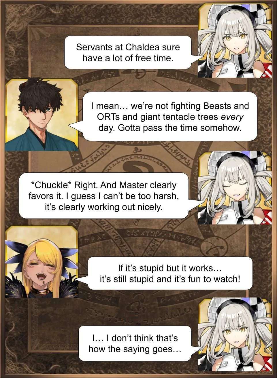 Daily Chaldea Chapter 2694 - page 1