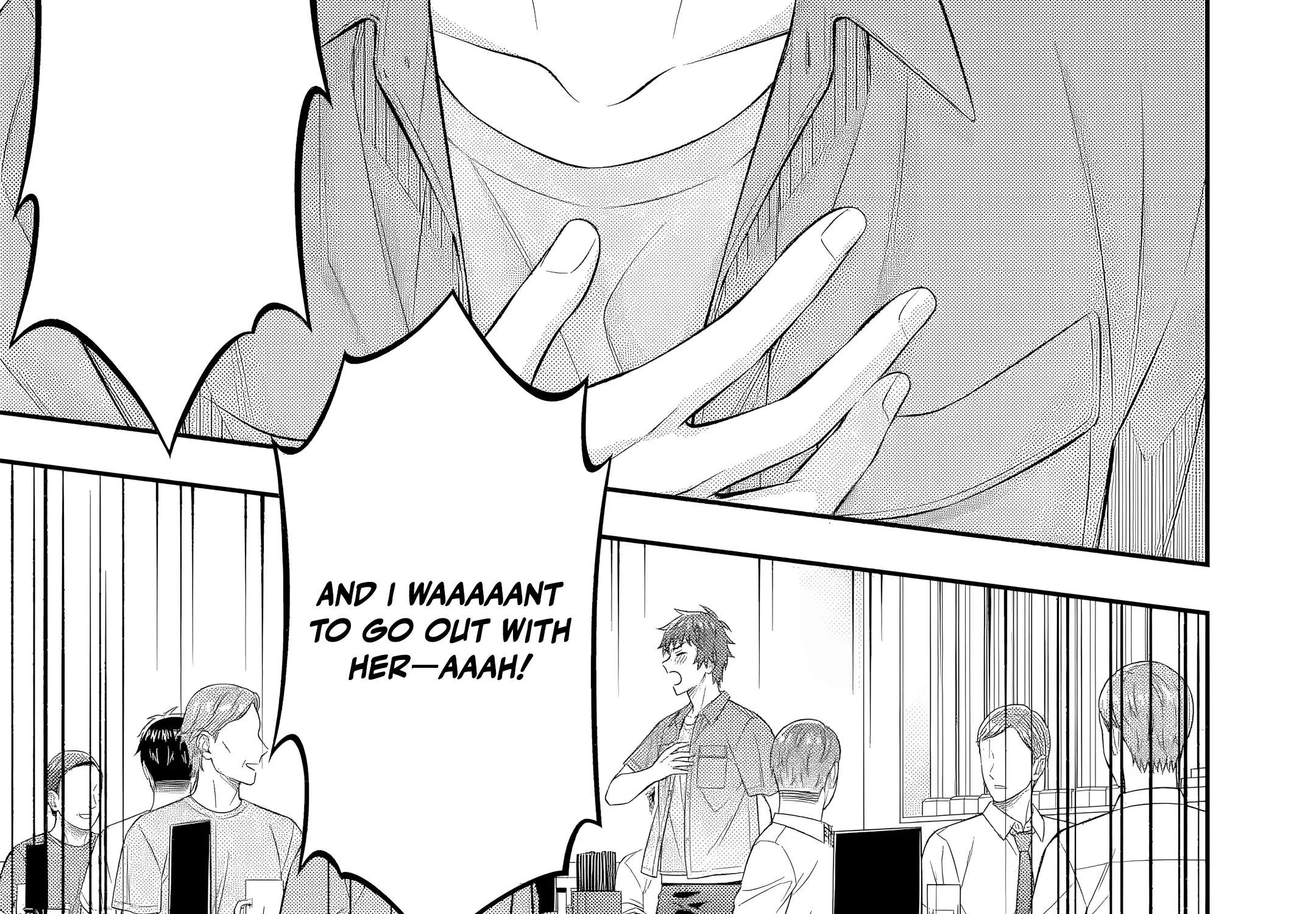 Toumei na Yoru ni Kakeru-kun to, Me ni Mienai Koi wo Shita. Chapter 7.3 - page 12